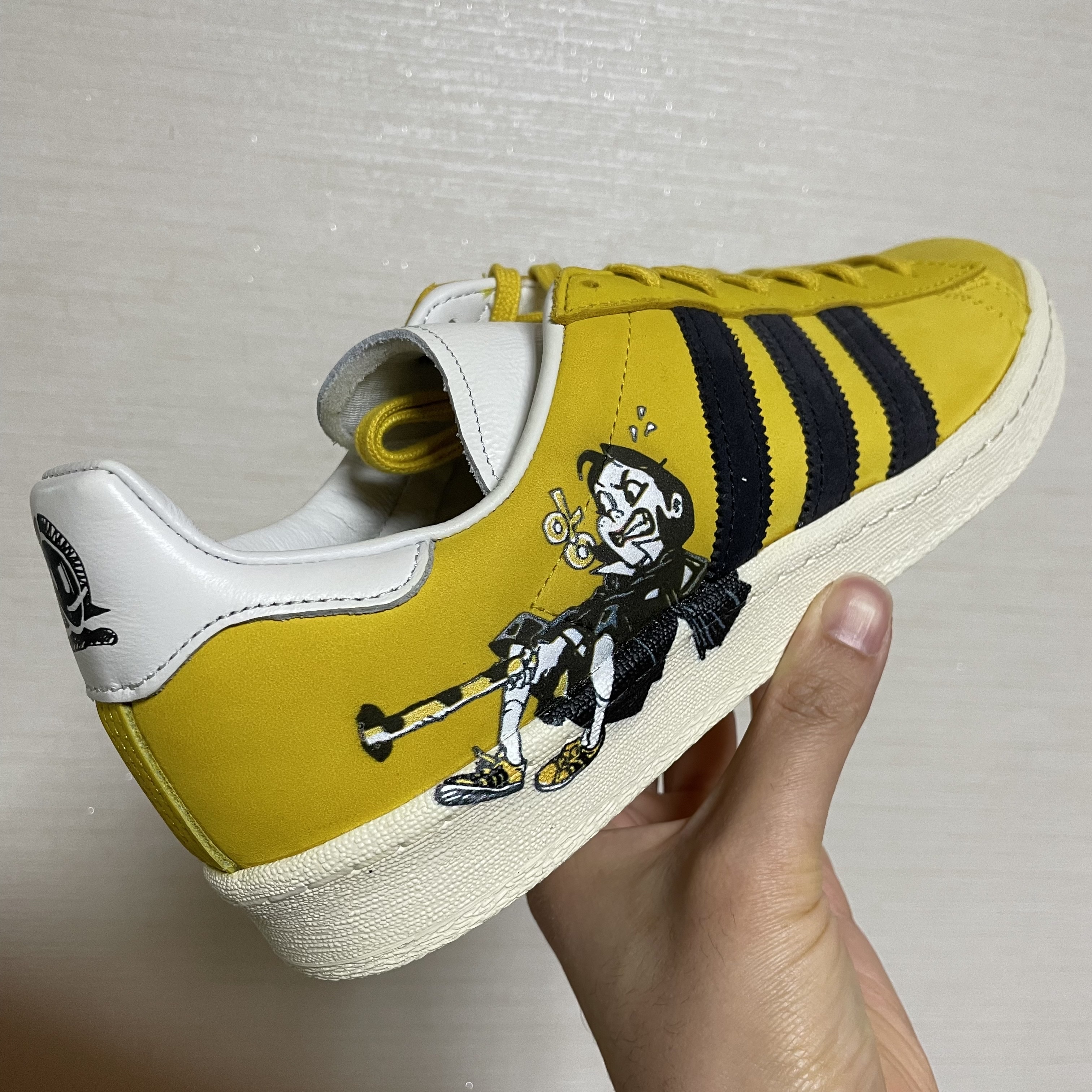 Adidas x Kasina x Kim Jung Gi Campus Hazy Yellow (Special Package), Adidas x Kasina x Kim Jung Gi Campus Hazy Yellow 착용 스타일