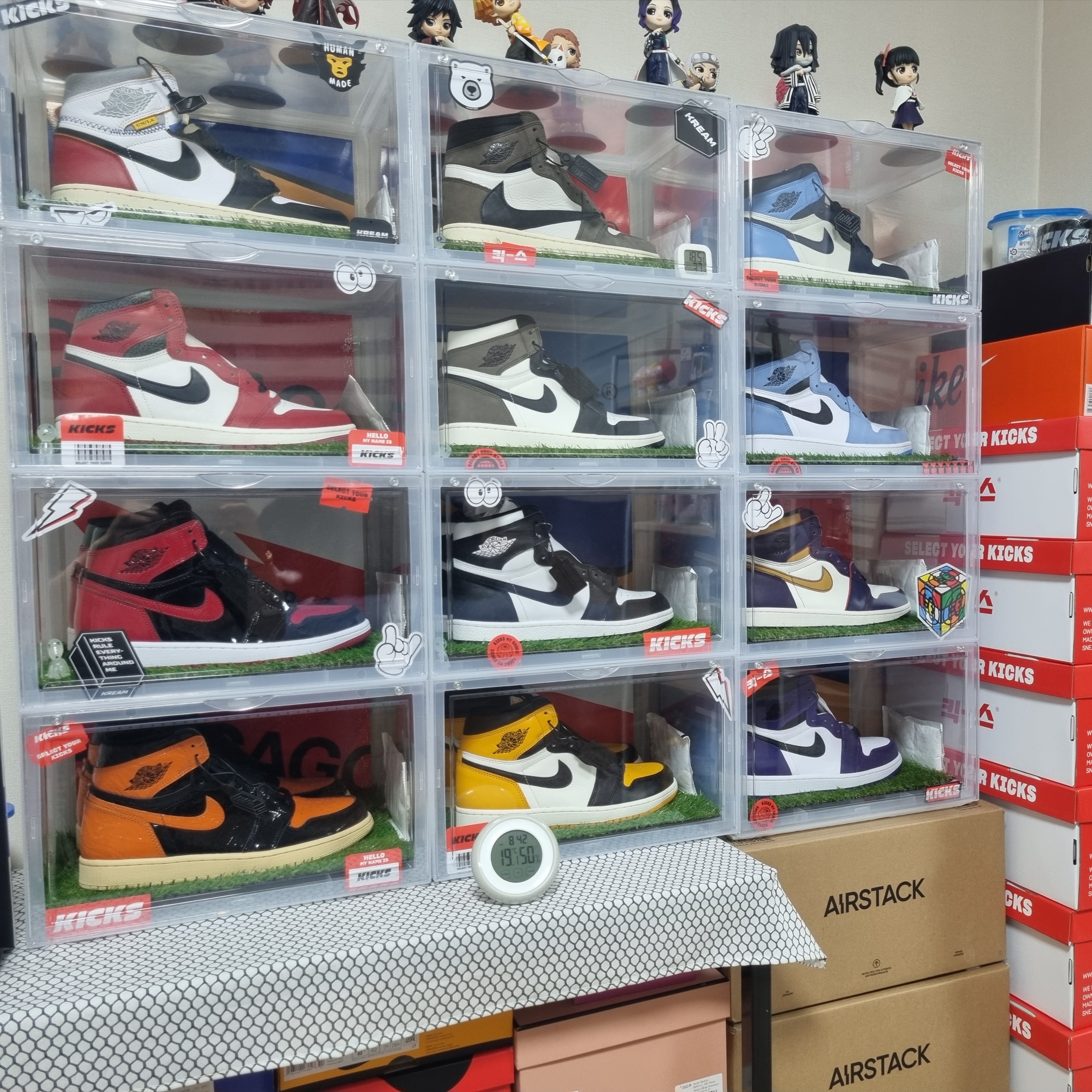 Jordan 1 Retro High Shattered Backboard 3.0, Jordan 1 x Union Retro High Black Toe 착용 스타일