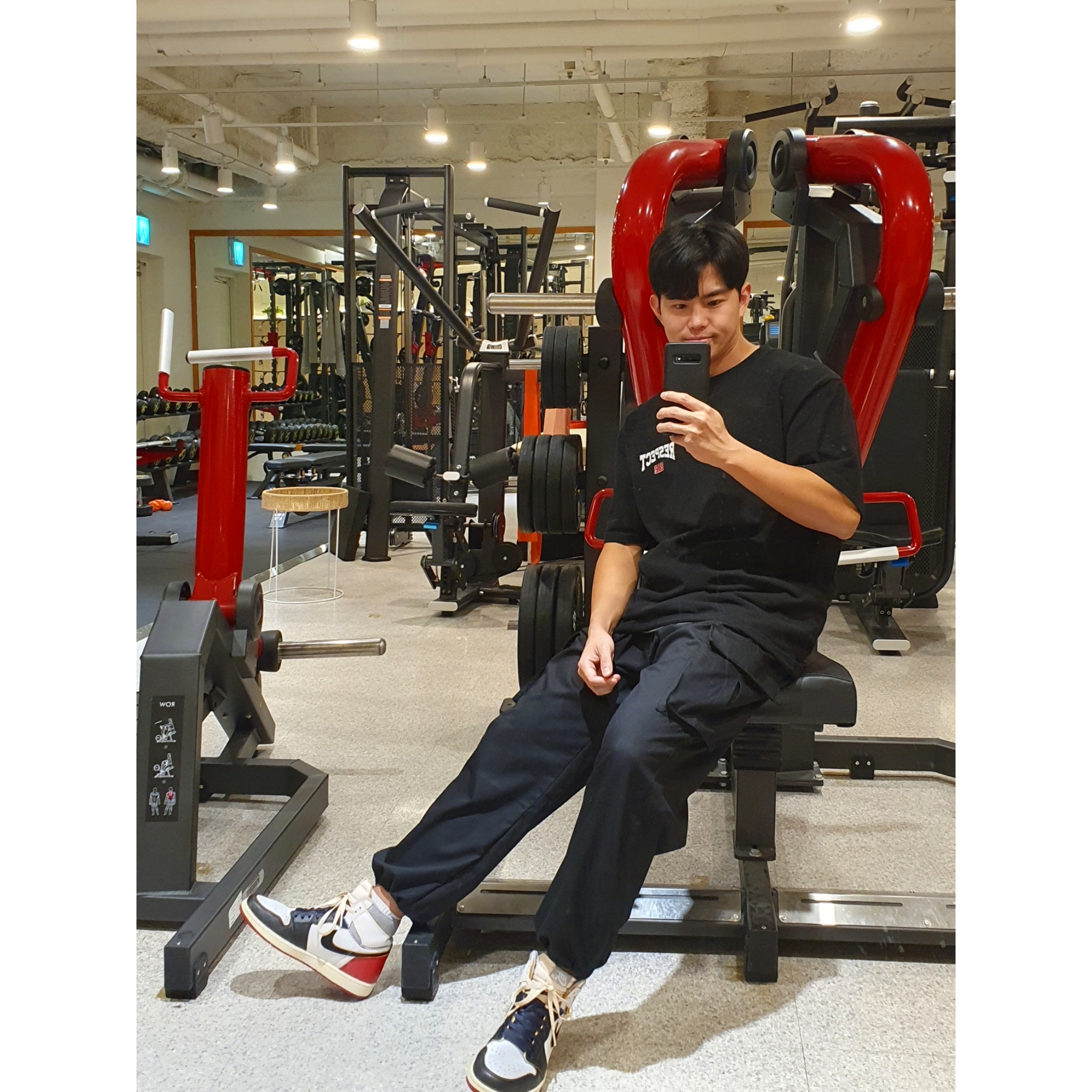 Jordan 1 x Union Retro High Black Toe 착용 스타일