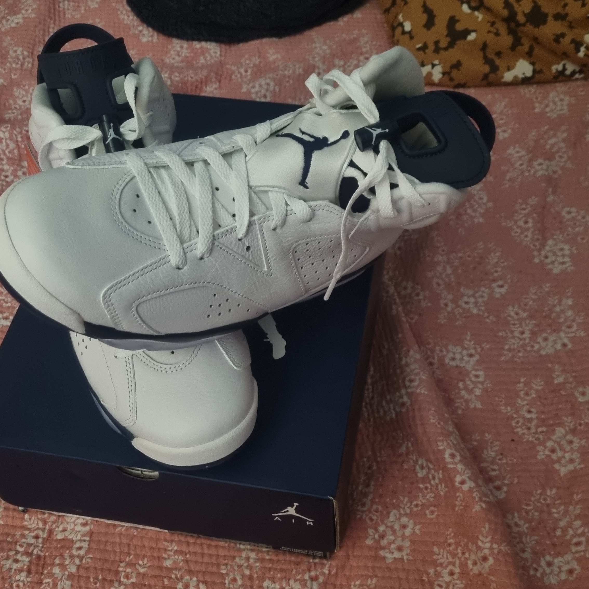 Jordan 6 Retro Midnight Navy 착용 스타일 - 2