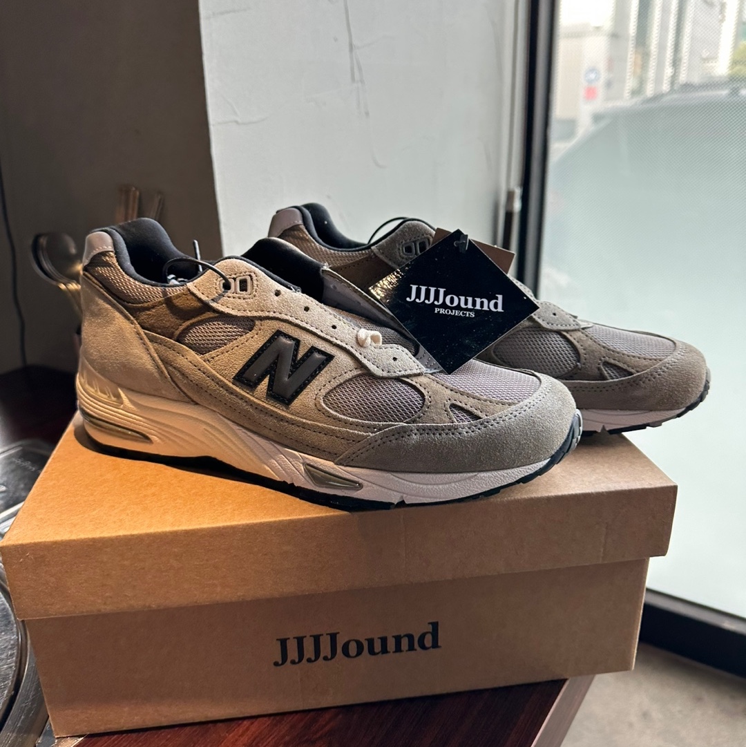 New Balance x JJJJound 991 Made in UK Grey 착용 스타일 - 2
