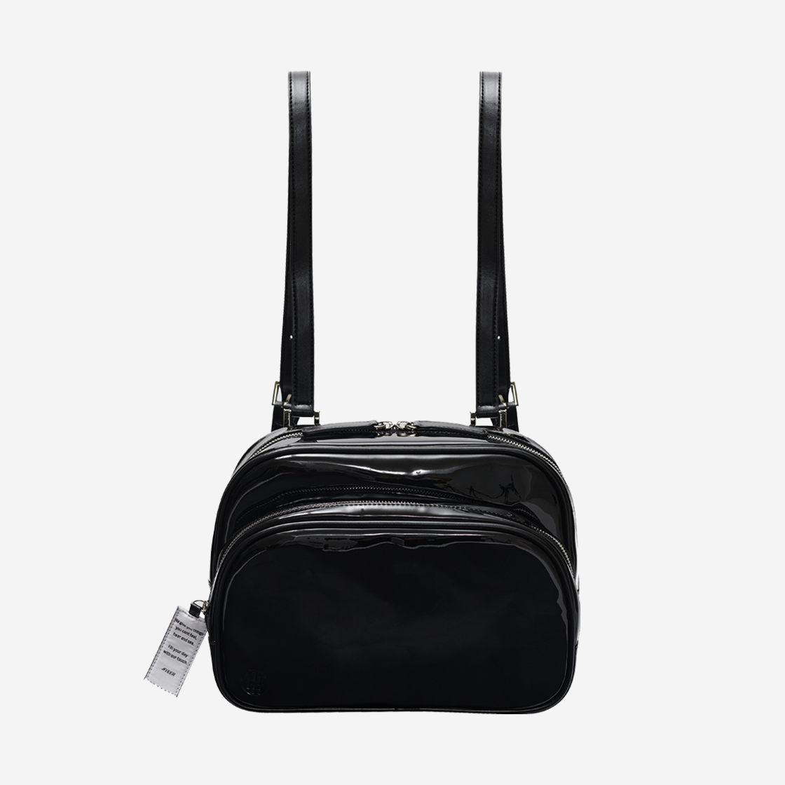 니히 우먼 터틀 백 블랙