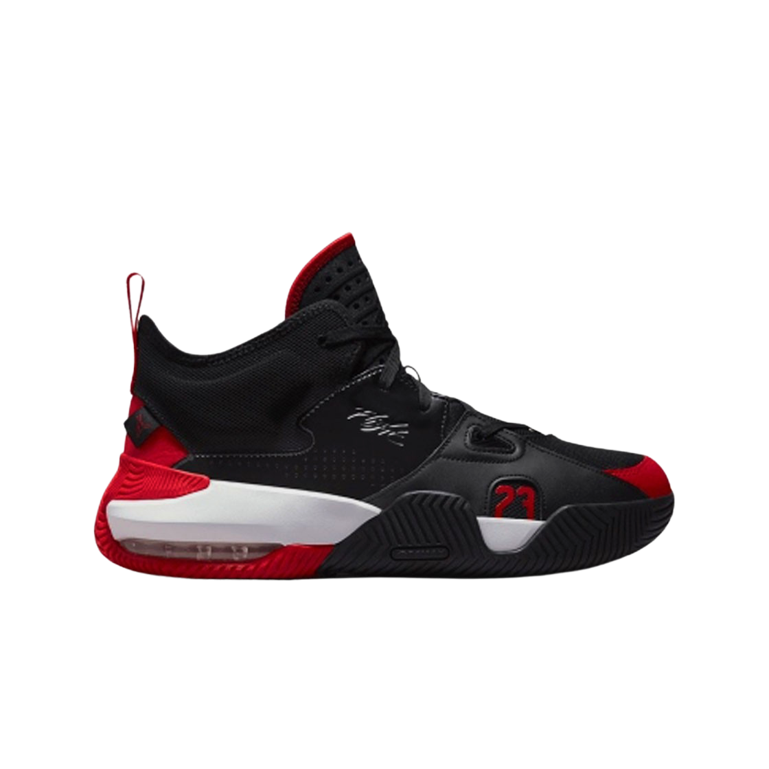 조던 스테이 로얄 2 화이트 블랙 유니버시티 레드(Jordan Stay Royal 2 Black University Red) - 1