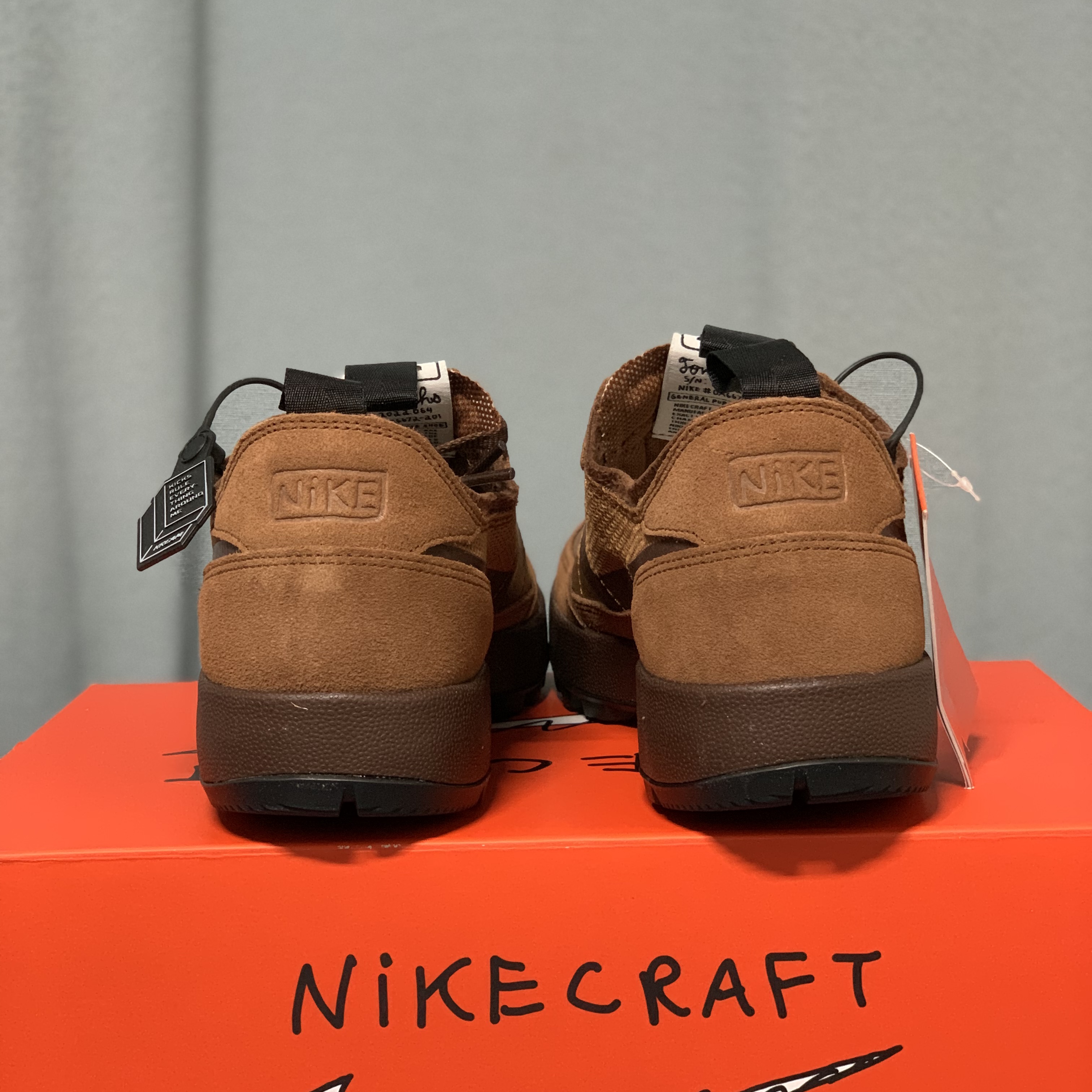 Nike x Tom Sachs General Purpose Shoe Brown 착용 스타일 - 3