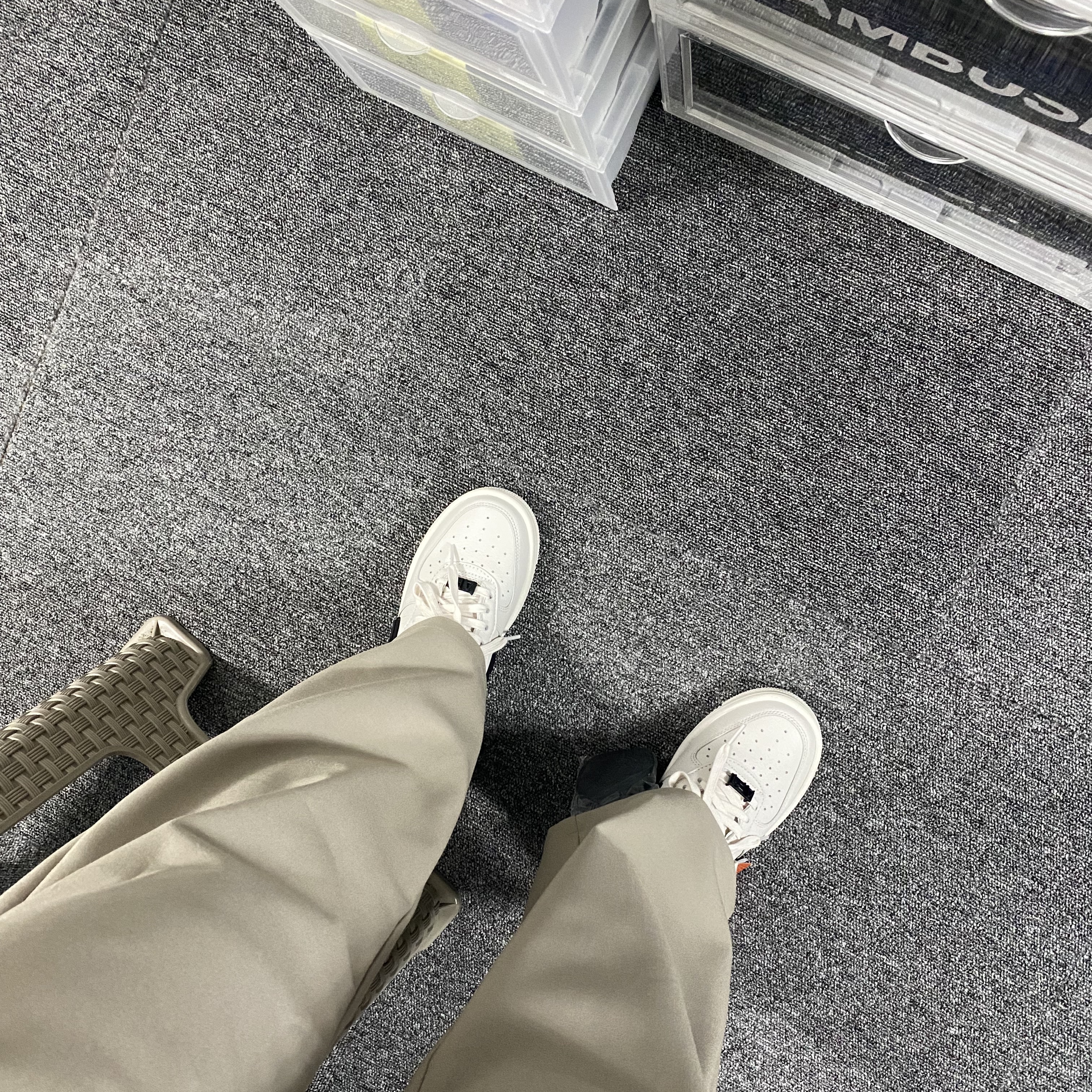 Nike x Ambush Air Force 1 Low SP Phantom, Nike x Ambush Air Force 1 Low SP Black 착용 스타일 - 1