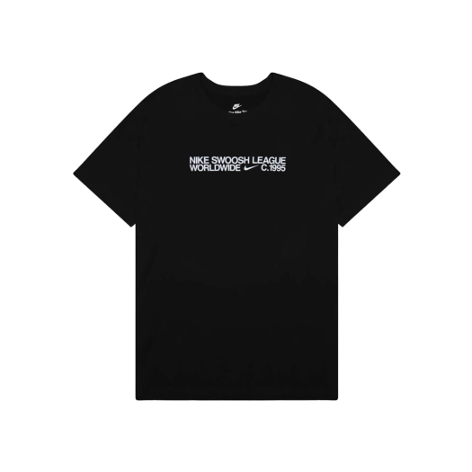 나이키 NSW 에센셜 코어 4 티셔츠 블랙 - 아시아
