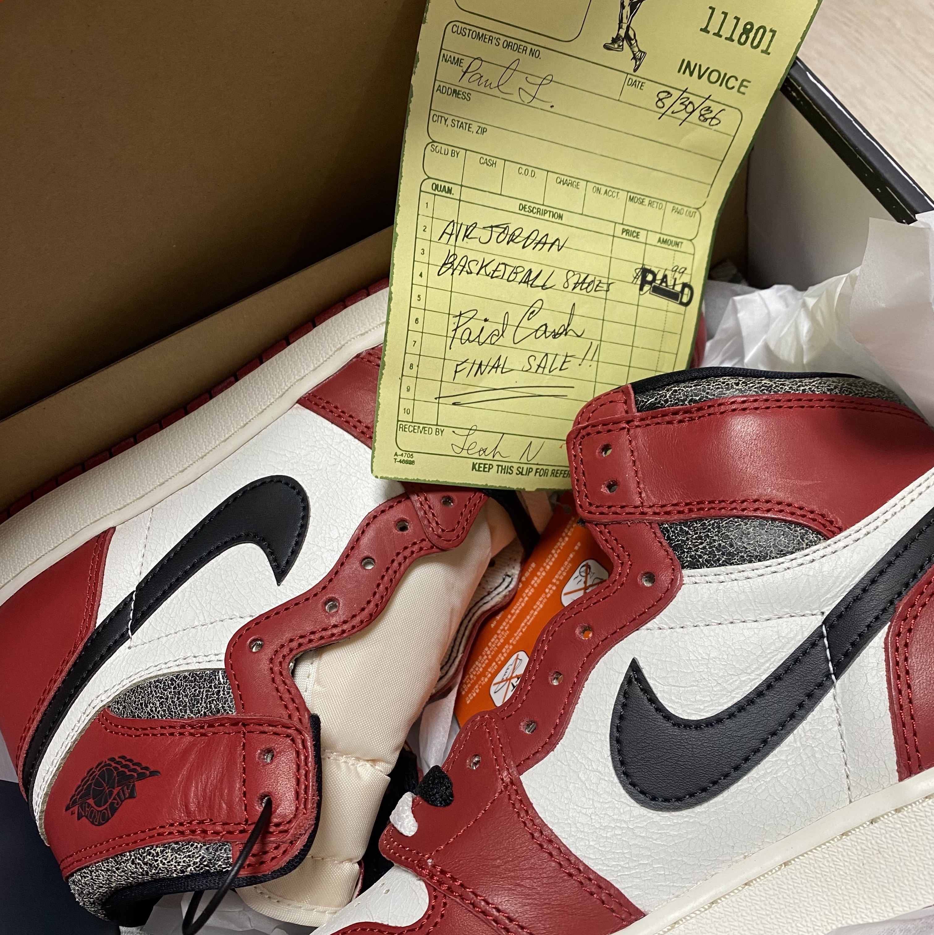 (GS) Jordan 1 Retro High OG Chicago 2022 착용 스타일