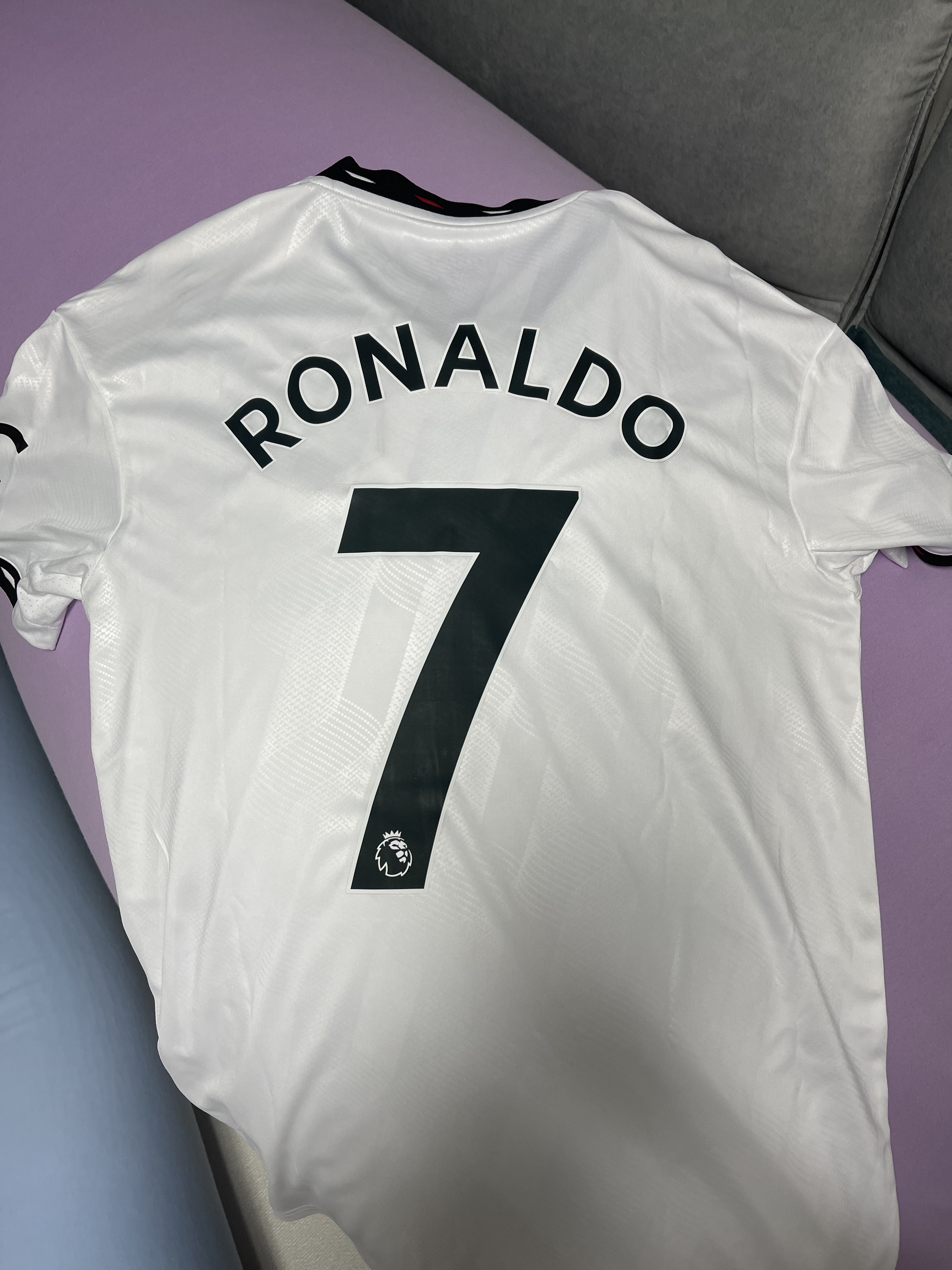 Adidas Manchester United 2022/23 Away Jersey White - KR Sizing (Non Marking Ver.) 착용 스타일 - 2