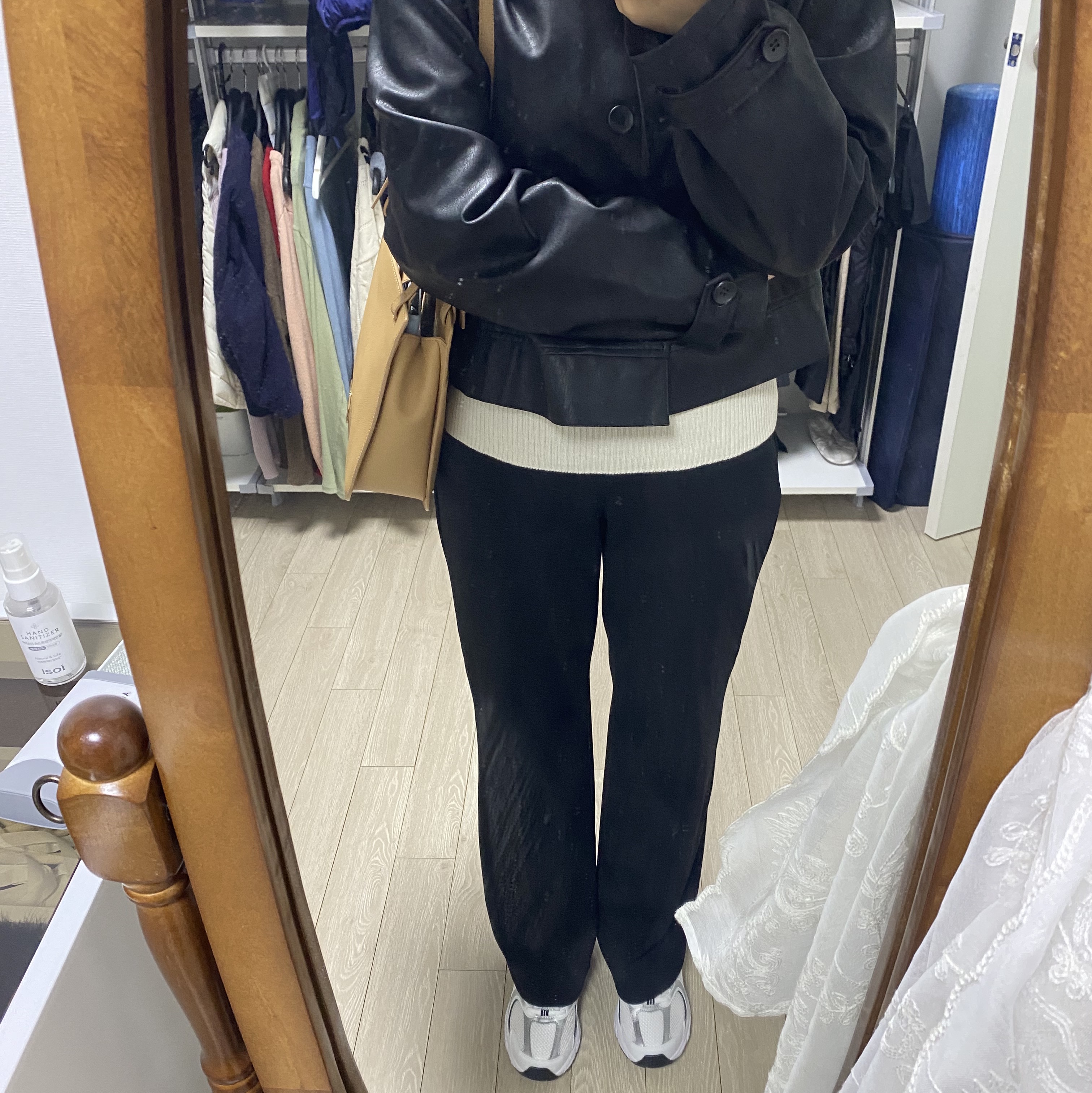 New Balance 530 White 착용 스타일 - 1