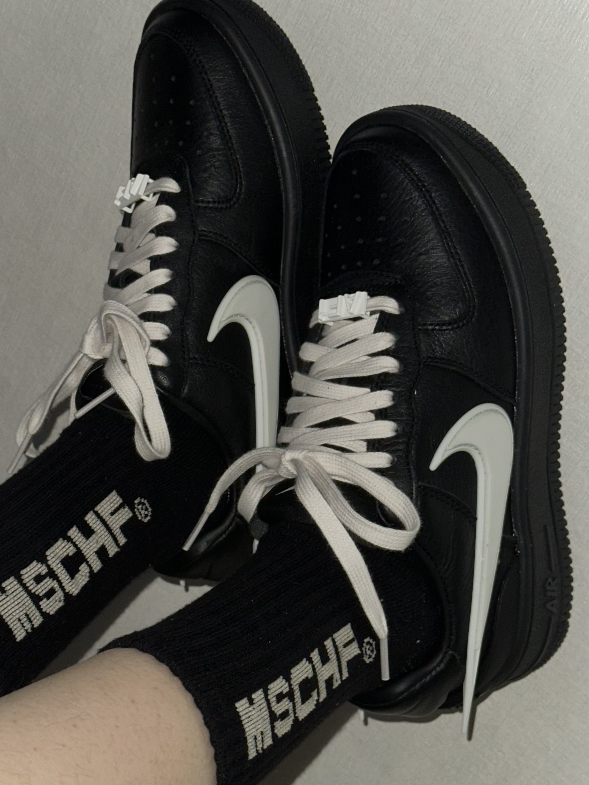 Nike x Ambush Air Force 1 Low SP Black 착용 스타일