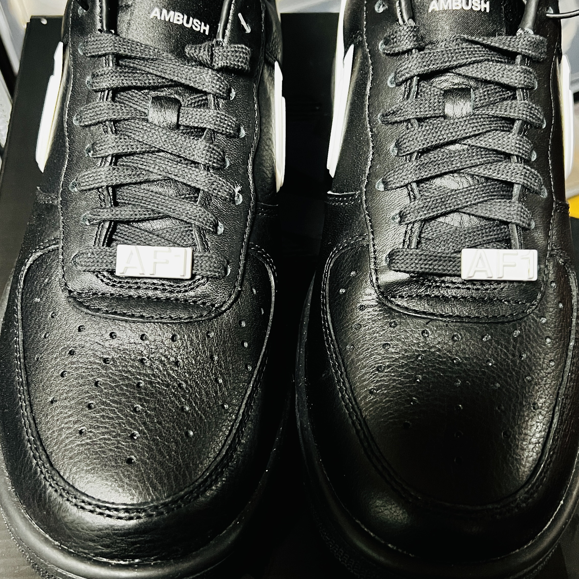 Nike x Ambush Air Force 1 Low SP Black 착용 스타일 - 1