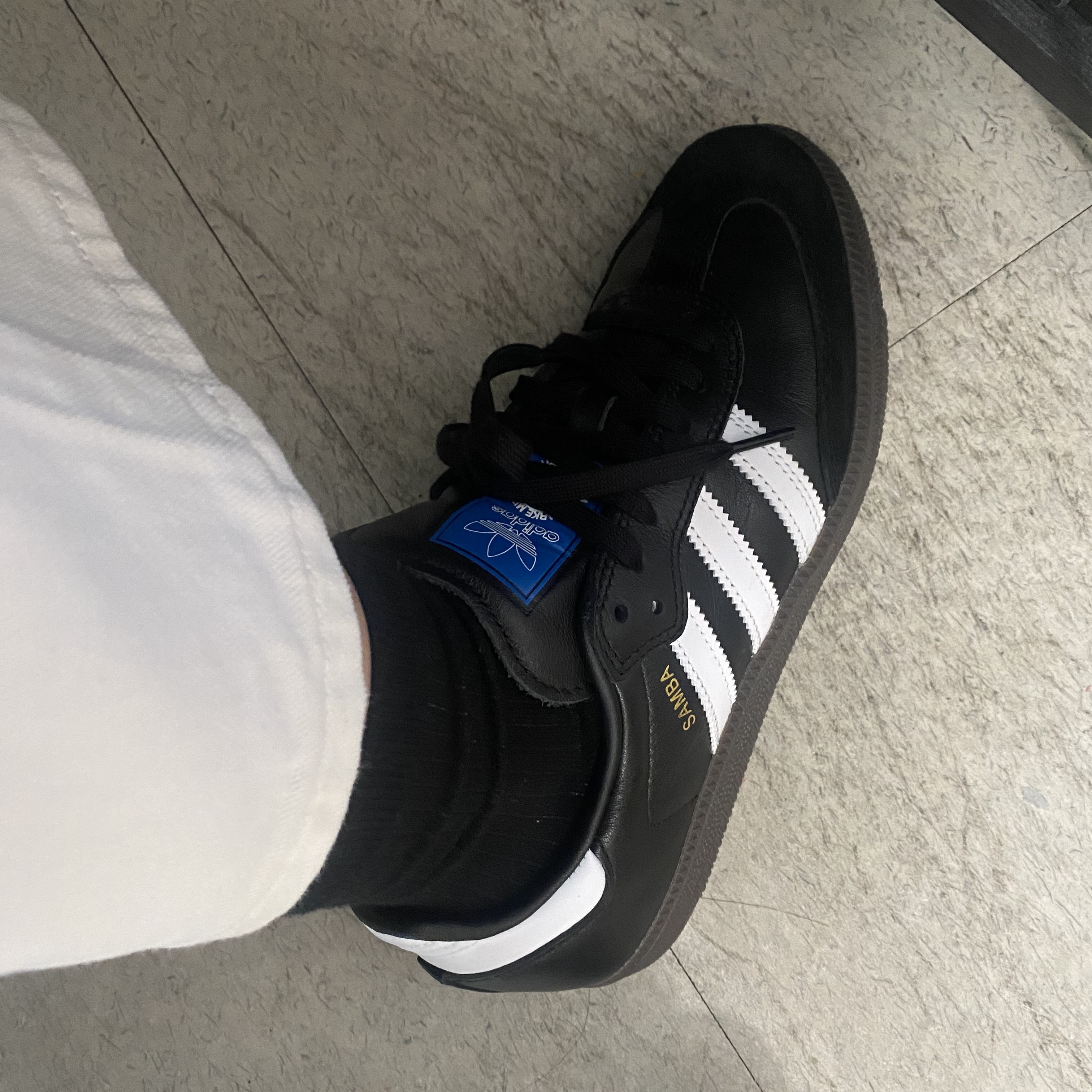 Adidas Samba ADV Black 착용 스타일