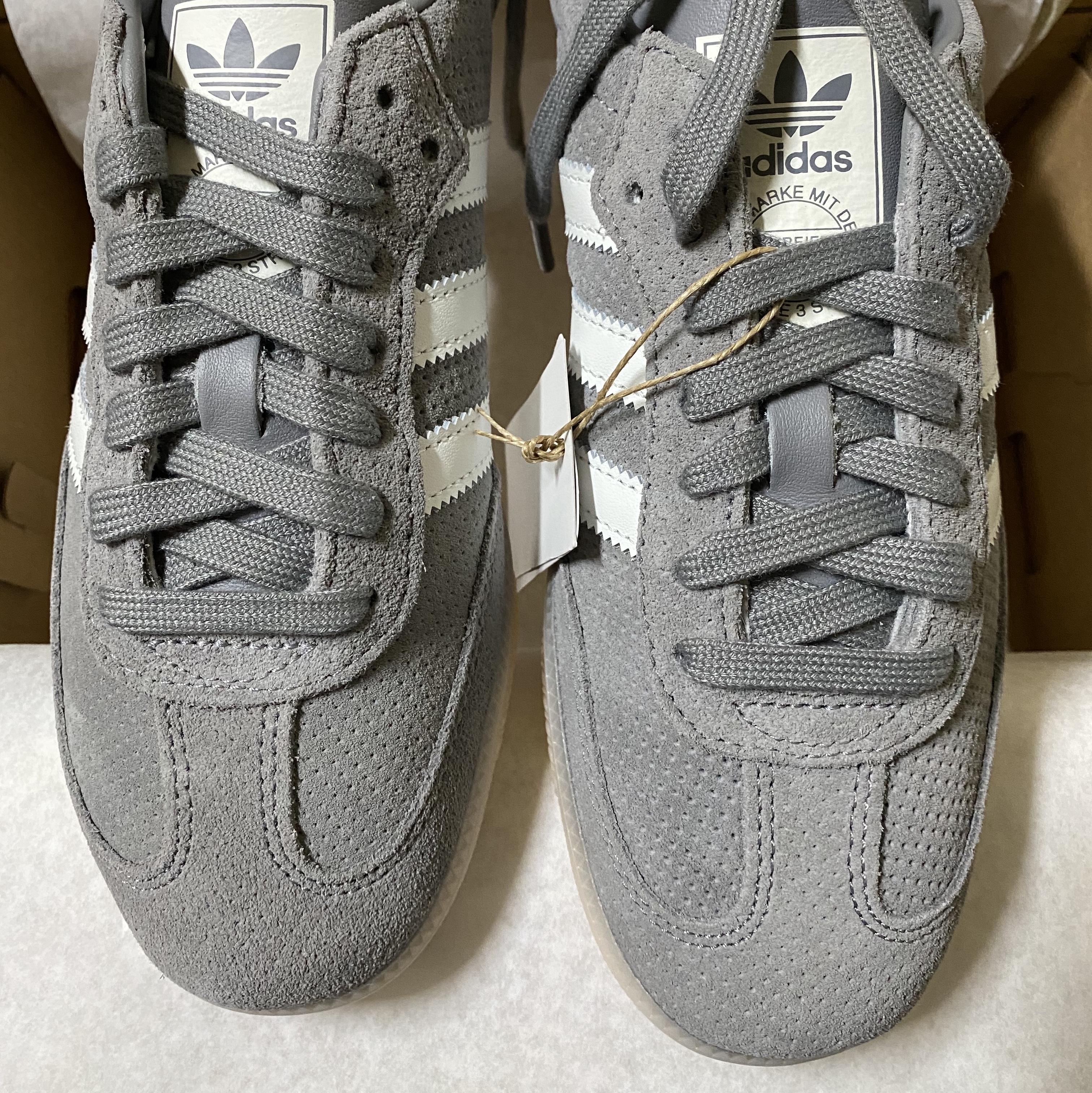 Adidas Samba OG Grey Three 착용 스타일 - 2