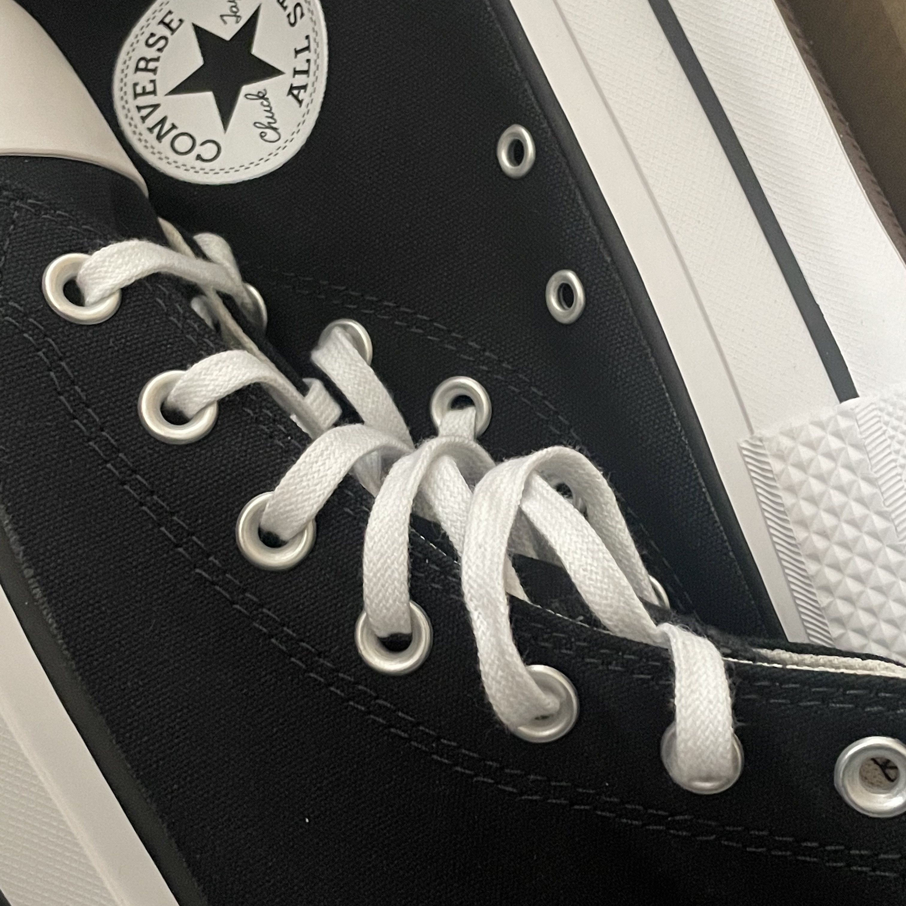 (W) Converse Chuck Taylor All Star Lift Platform High Black 착용 스타일