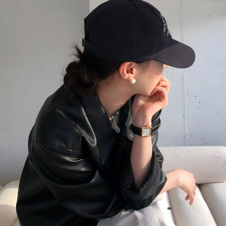 Enor Native Forest Ball Cap Navy 착용 스타일 - 3