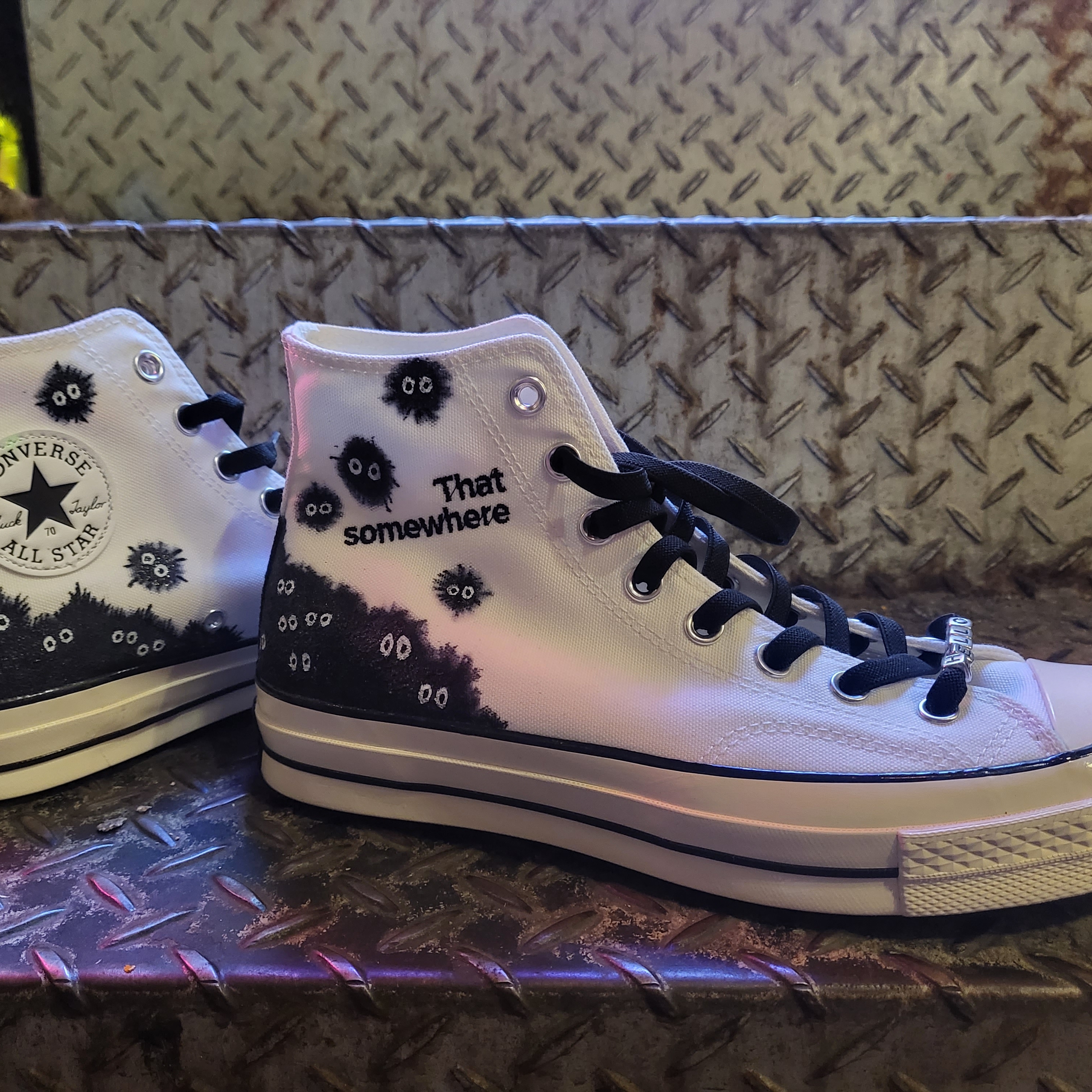 Converse Chuck 70 High Parchment 착용 스타일 - 2