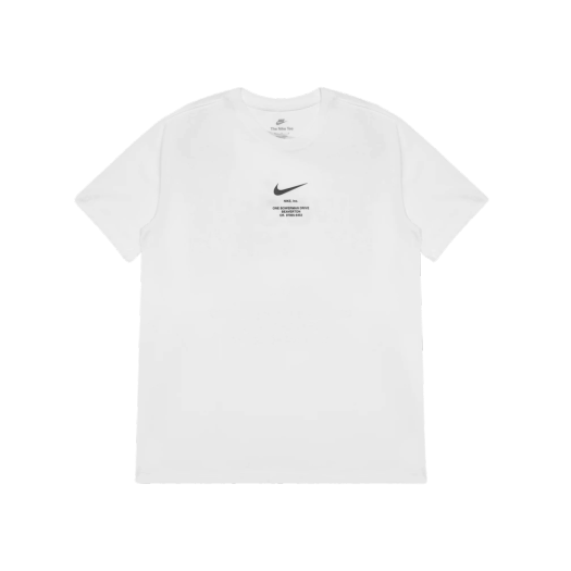 나이키 NSW 숏슬리브 티셔츠 화이트 - 아시아