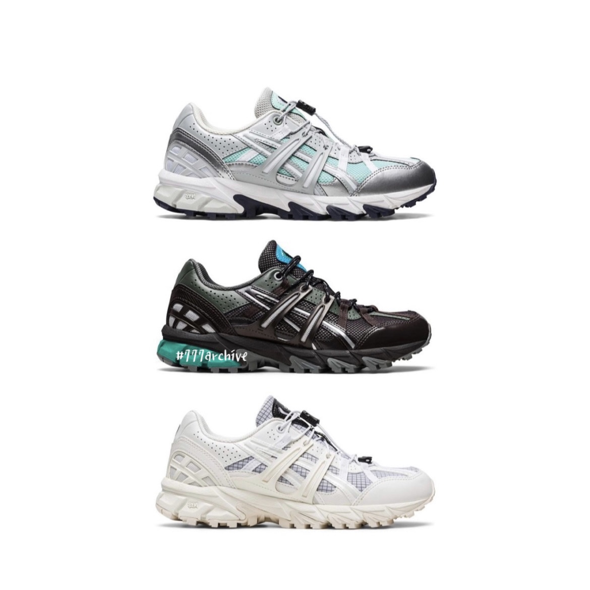 (W) Asics x Matin Kim Gel-Sonoma 15-50 Oasis Green Pure Silver, (W) Asics x Matin Kim Gel-Sonoma 15-50 Black Pure Silver 착용 스타일 - 5