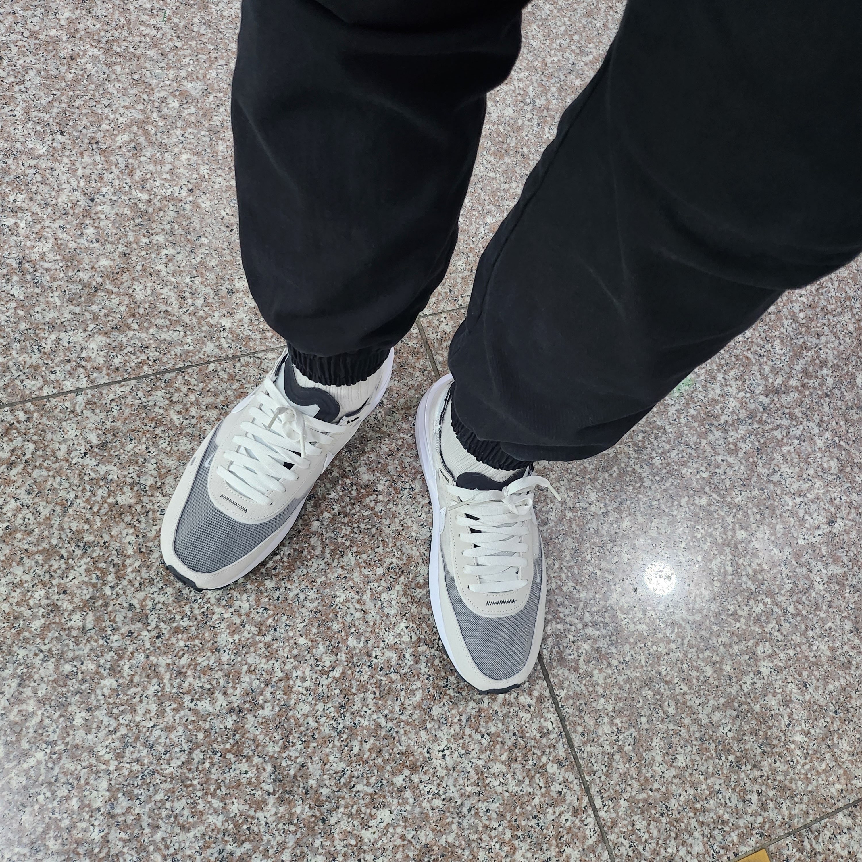 (W) Nike Waffle One Infinite Lilac 착용 스타일