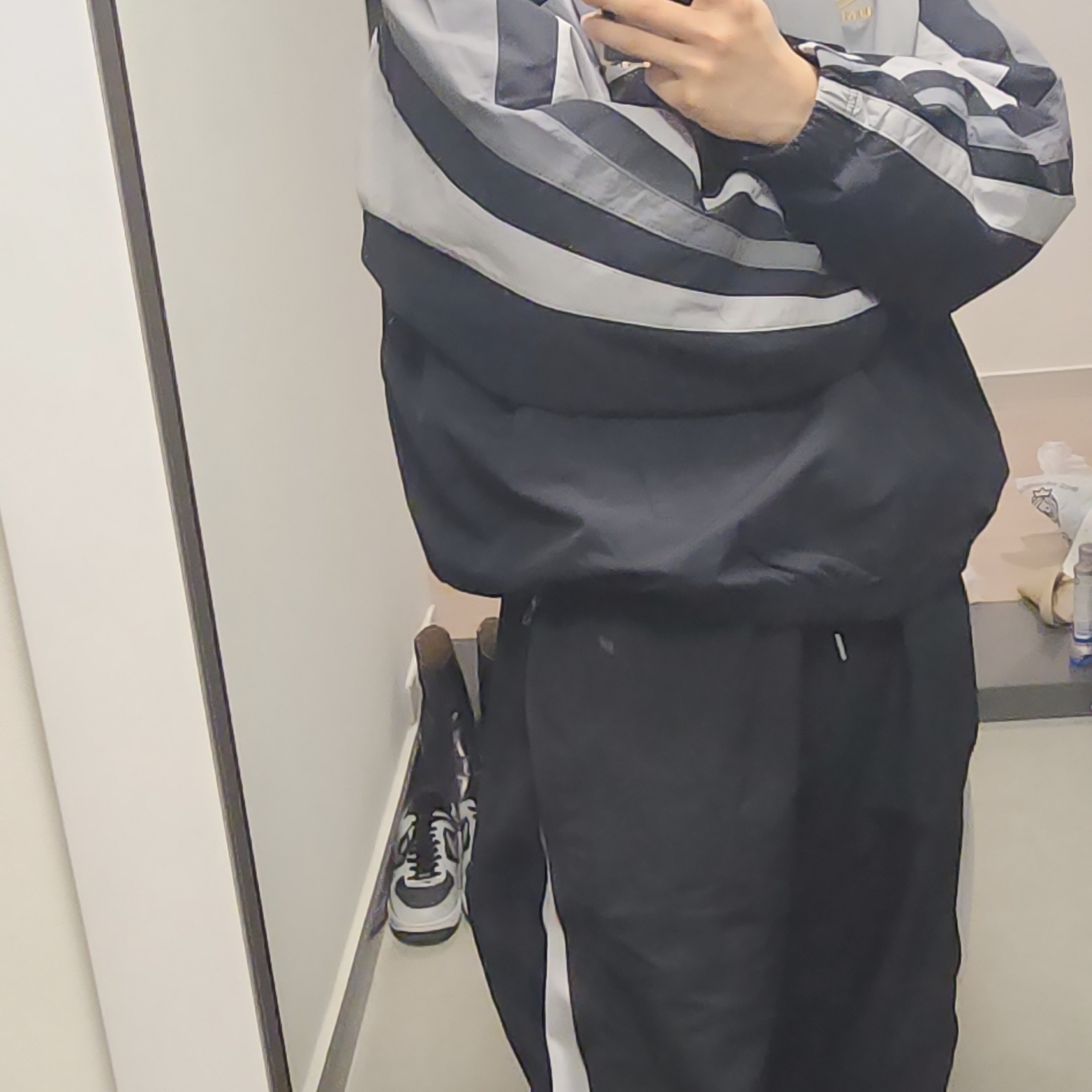 Nike x Ambush Air Force 1 Low SP Black, Supreme x Umbro Track Jacket Black - 23SS 착용 스타일 - 3