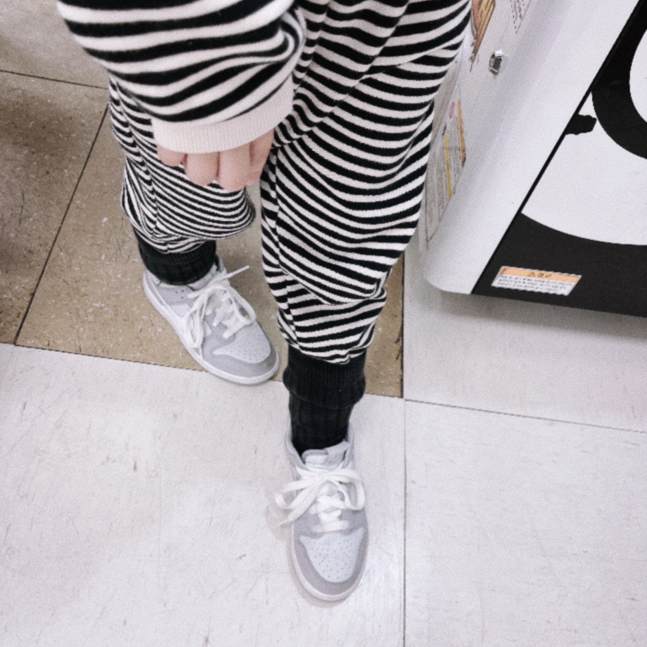 (PS) Nike Dunk Low Wolf Grey 착용 스타일