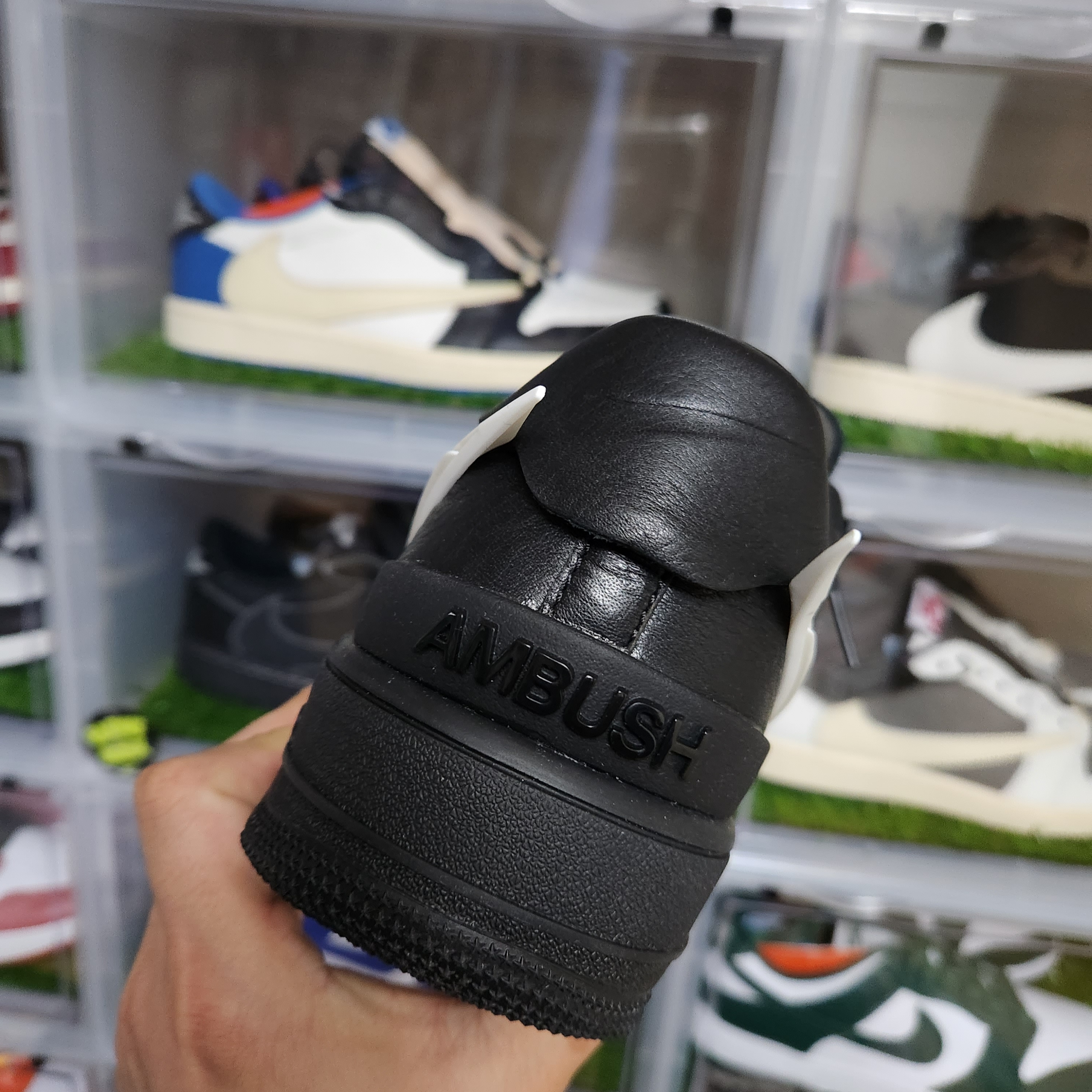 Nike x Ambush Air Force 1 Low SP Black 착용 스타일 - 3