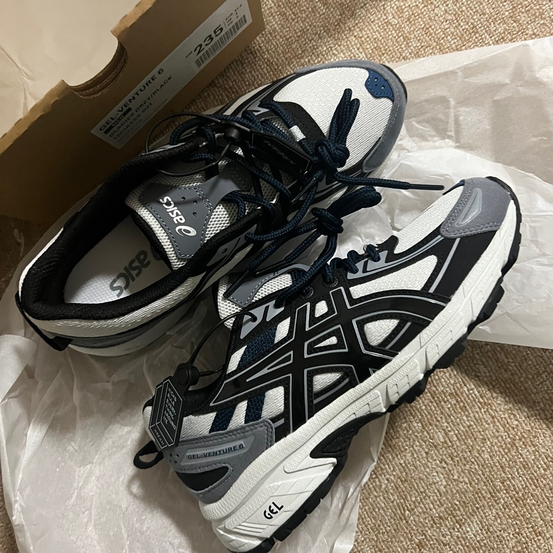 Asics Gel-Venture 6 SPS Glacier Grey 착용 스타일
