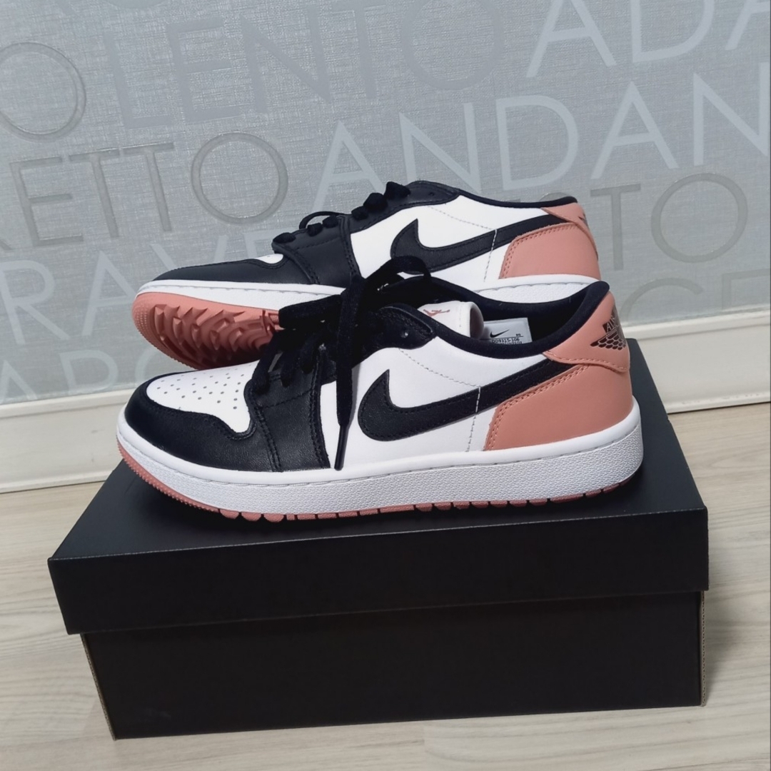 Jordan 1 Low Golf Rust Pink 착용 스타일