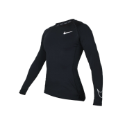 Nike Pro Dri-Fit Tight-Fit Long Sleeve Top Black - Asia
