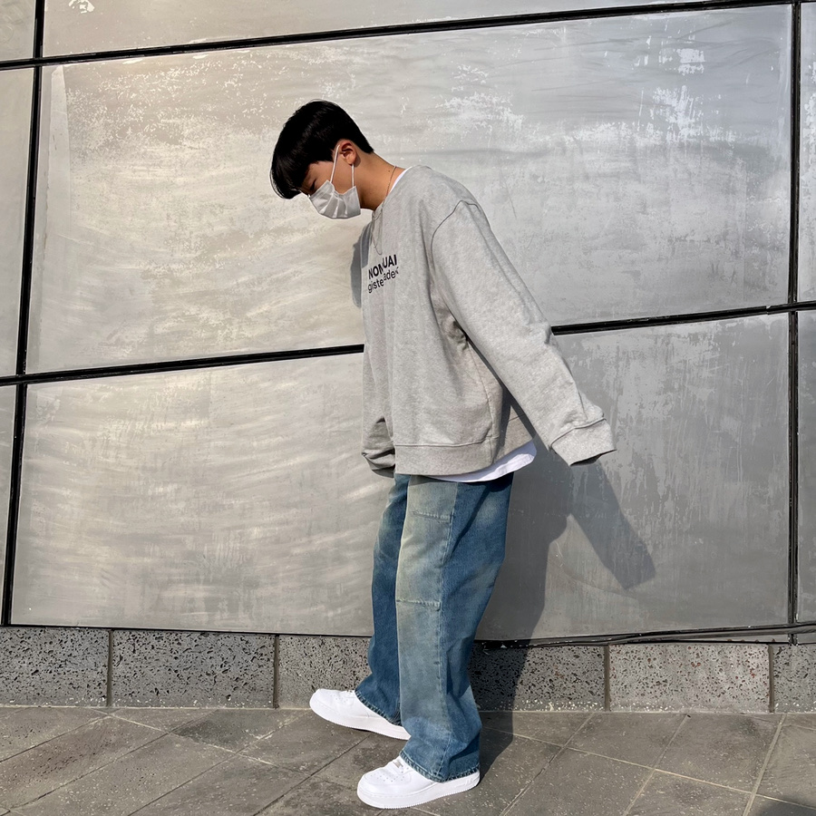 Nike Air Force 1 '07 Low White 착용 스타일