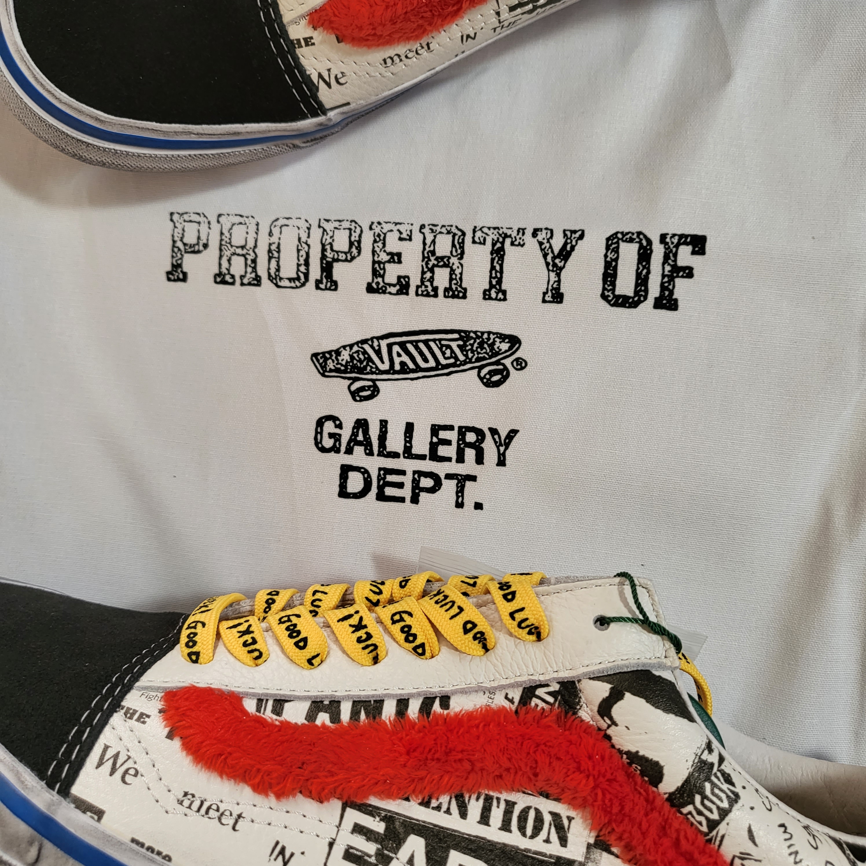Vans Vault x Gallery Dept. OG Old Skool LX 착용 스타일 - 1