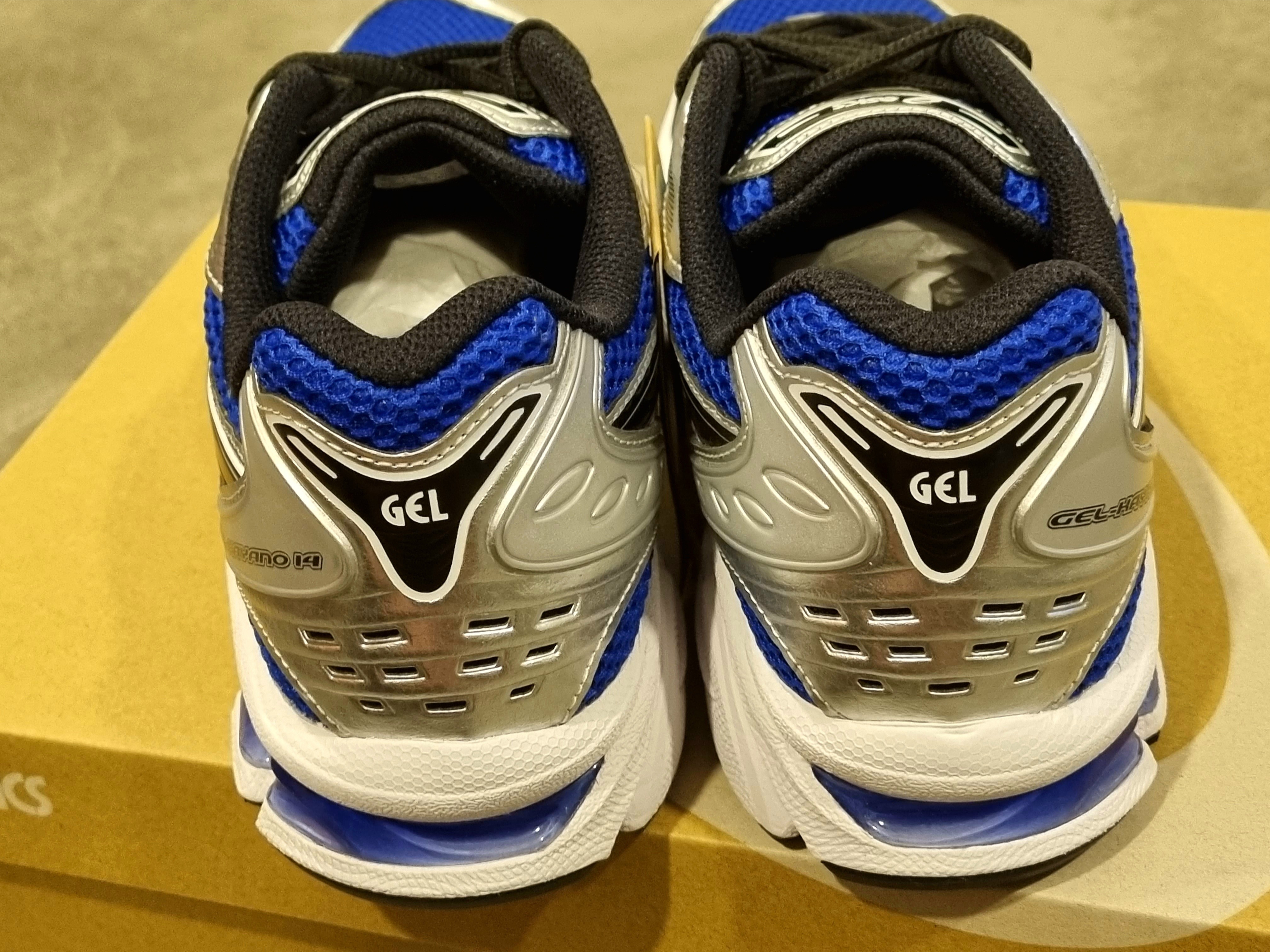 Asics Gel-Kayano 14 Monaco Blue Black 착용 스타일 - 4