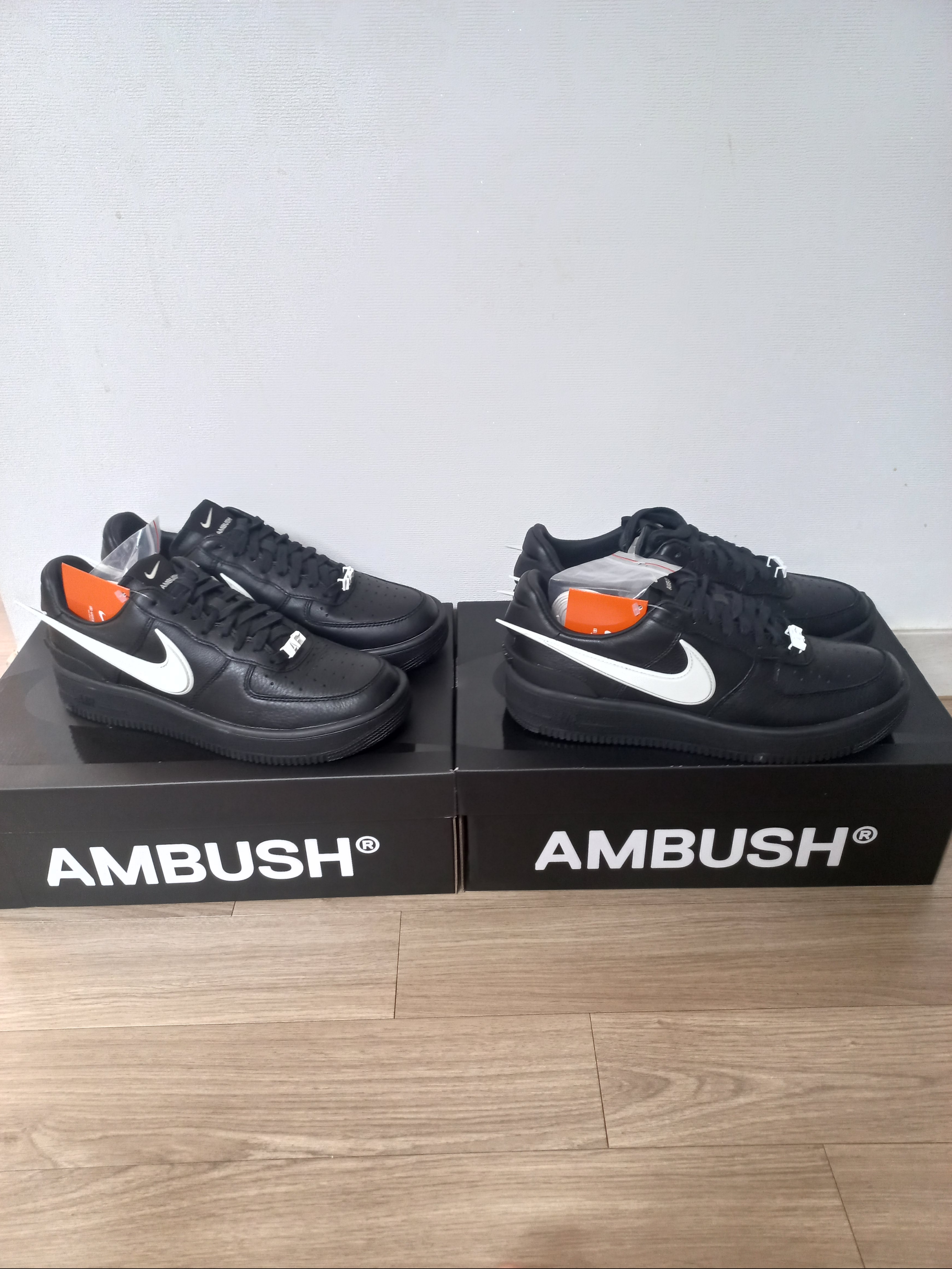 Nike x Ambush Air Force 1 Low SP Black, Nike x Ambush Air Force 1 Low SP Phantom 착용 스타일 - 4