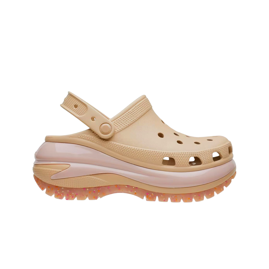 Crocs Classic Mega Crush Clog Chai Multi 상세 이미지 1