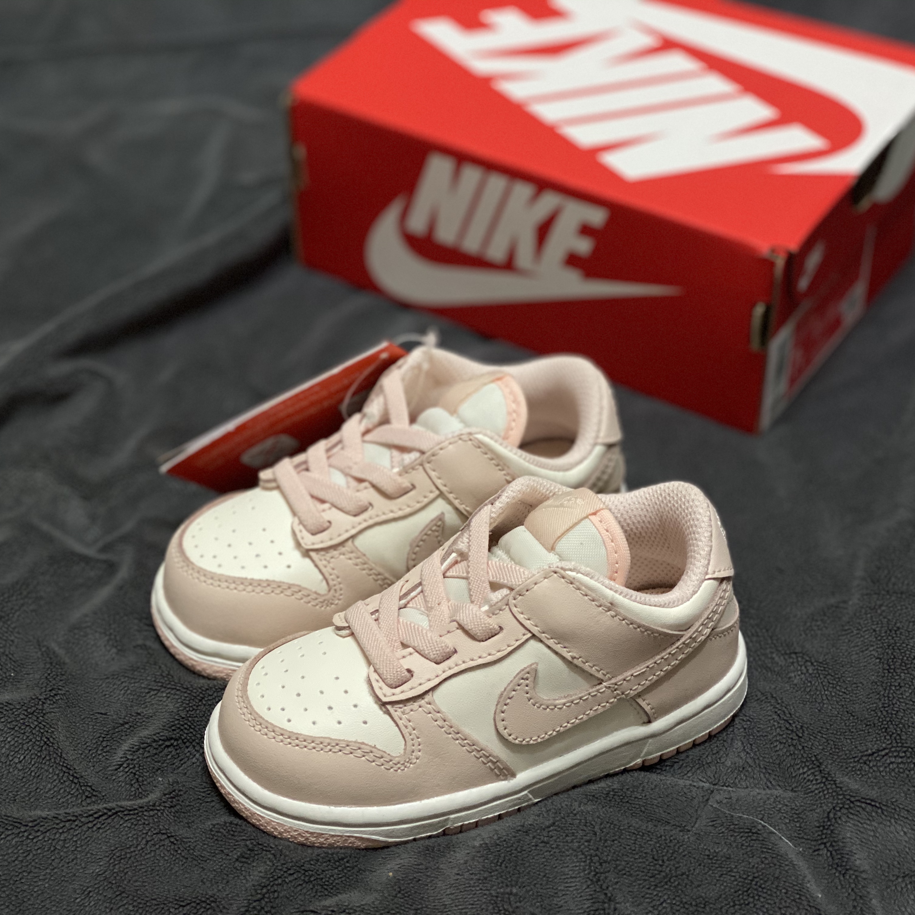 (TD) Nike Dunk Low Orange Pearl 착용 스타일