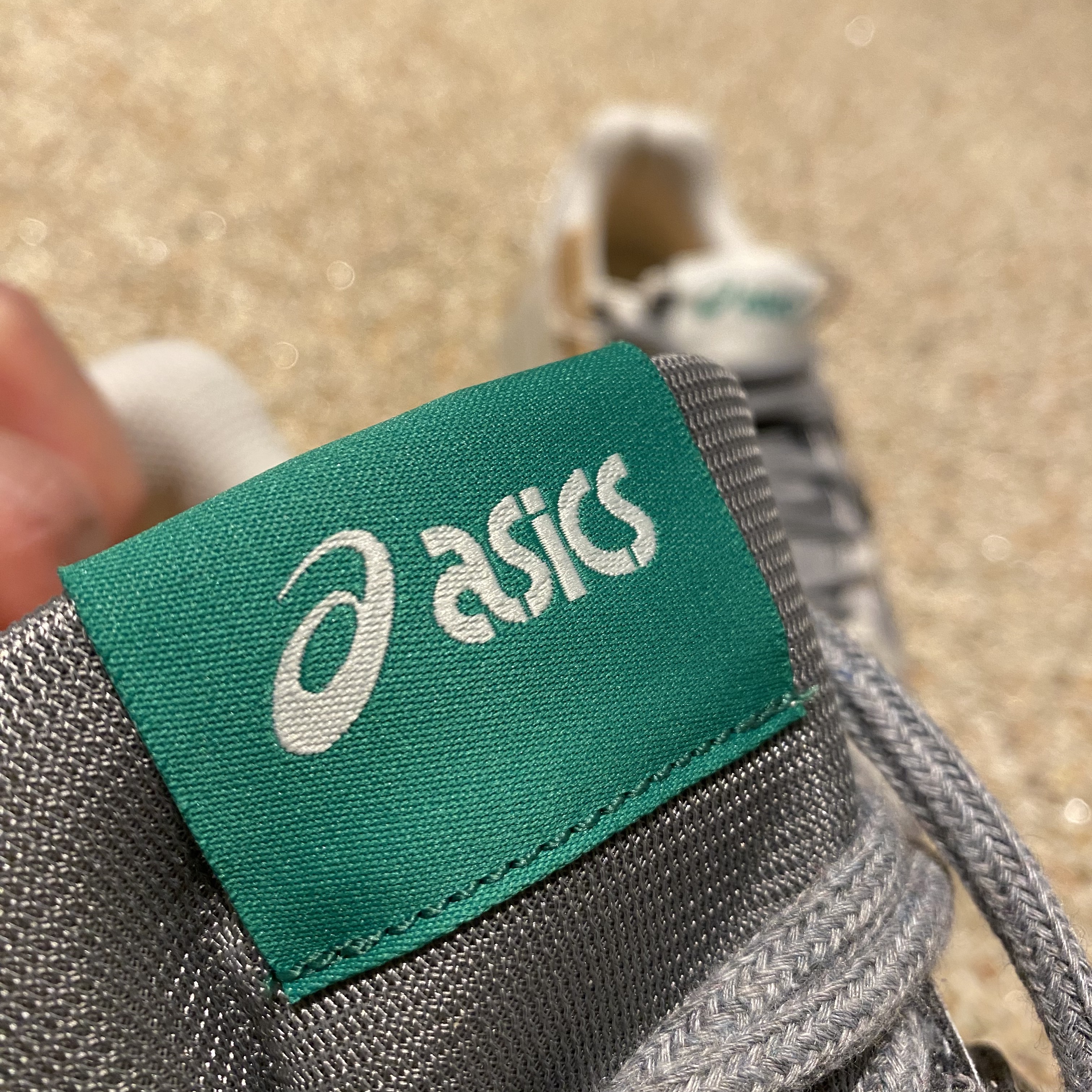 Asics Gel-Sonoma 15-50 Oyster Grey Cream 착용 스타일 - 2