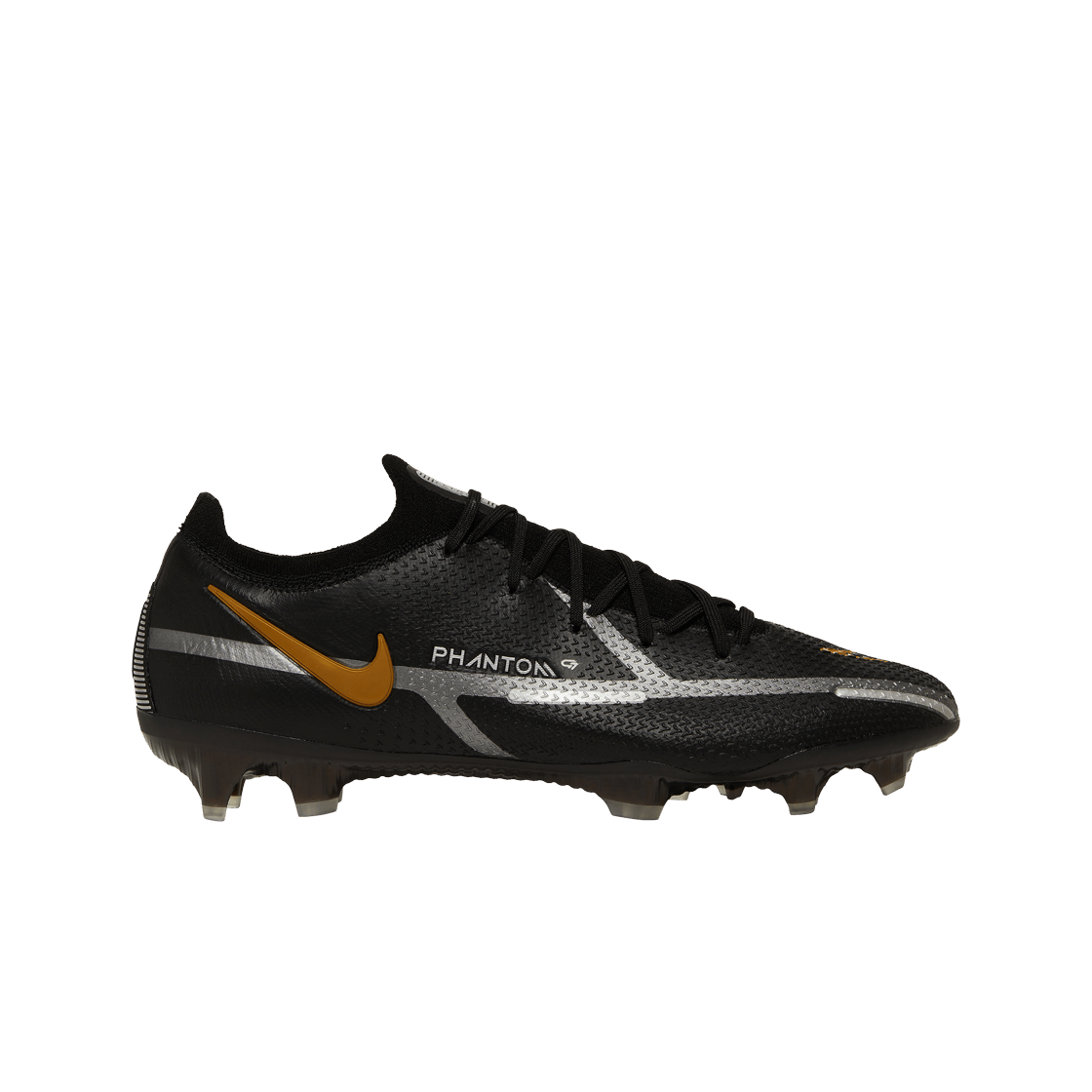 나이키 팬텀 GT2 엘리트 FG 블랙 메탈릭 다크 그레이(Nike Phantom GT2 Elite FG Black Metallic Dark Grey) - 1