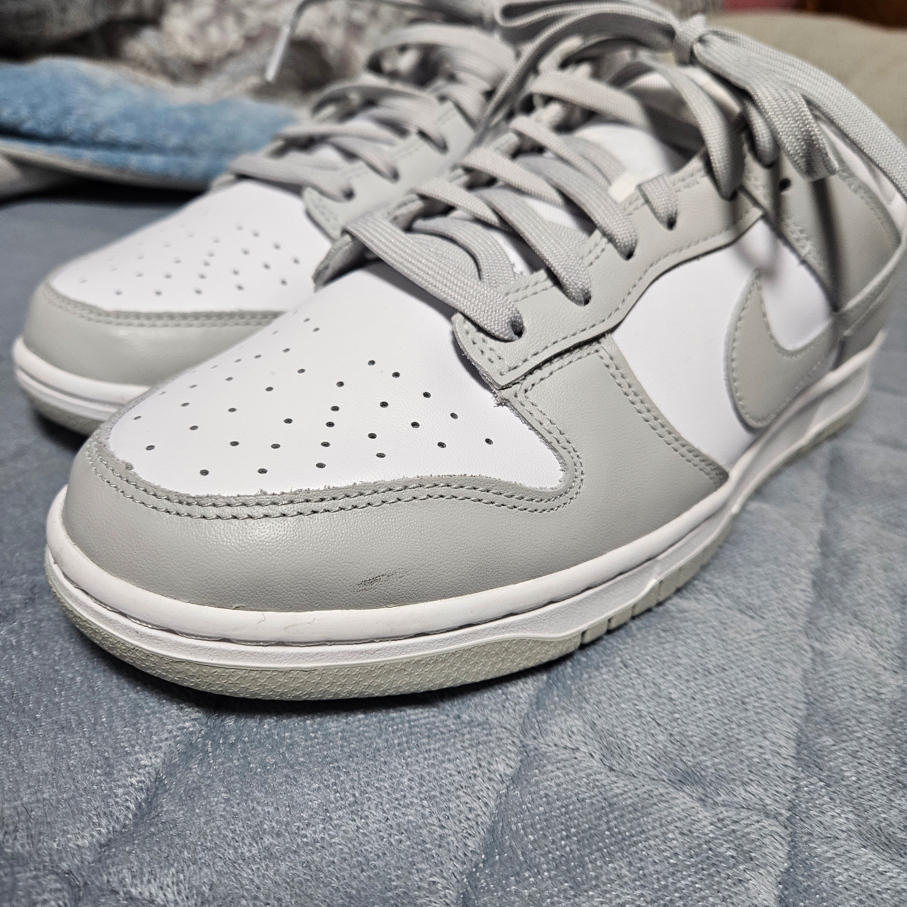 Nike Dunk Low Retro Grey Fog 착용 스타일
