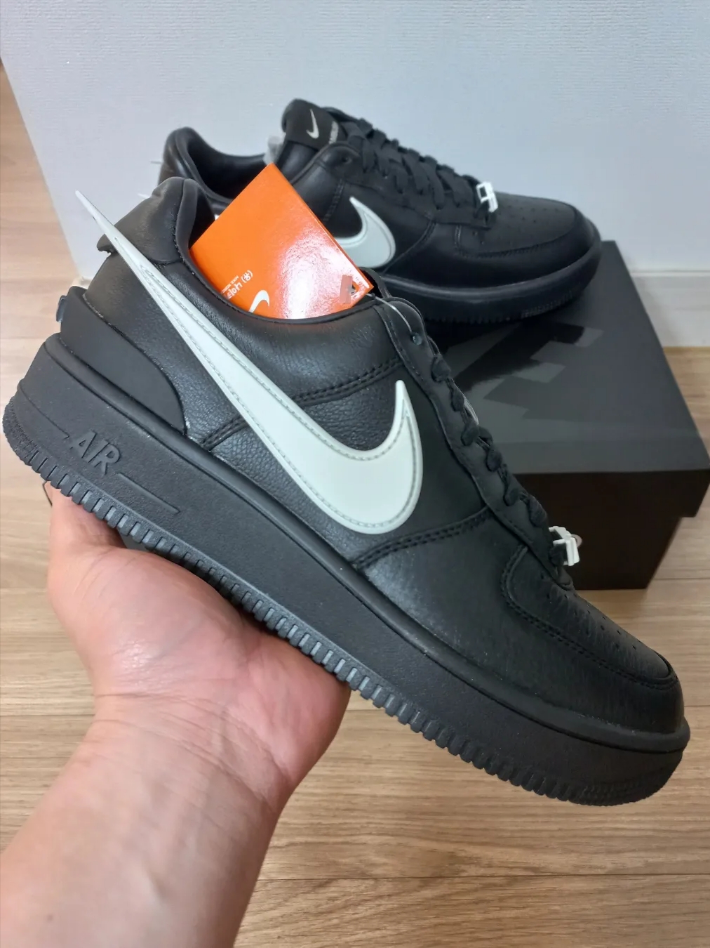Nike x Ambush Air Force 1 Low SP Black, Nike x Ambush Air Force 1 Low SP Phantom 착용 스타일 - 1