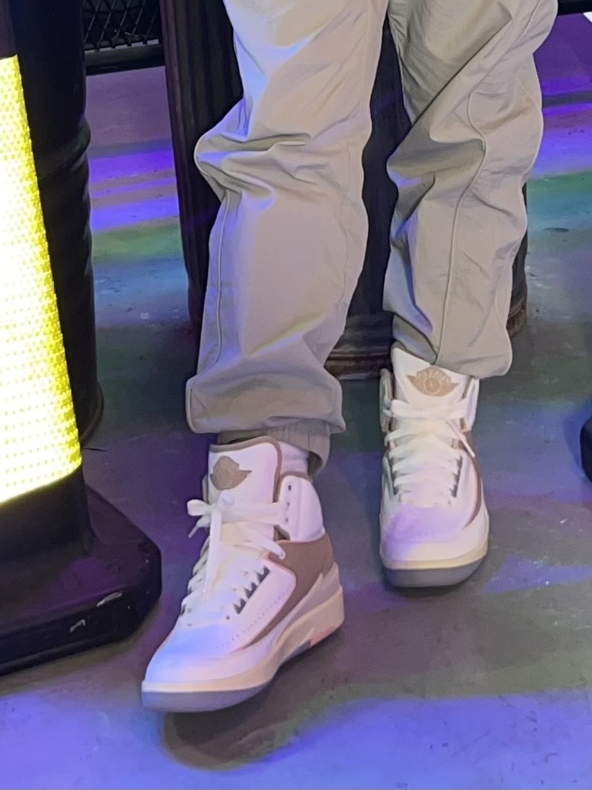 (W) Jordan 2 Retro Sunset Haze 착용 스타일 - 3