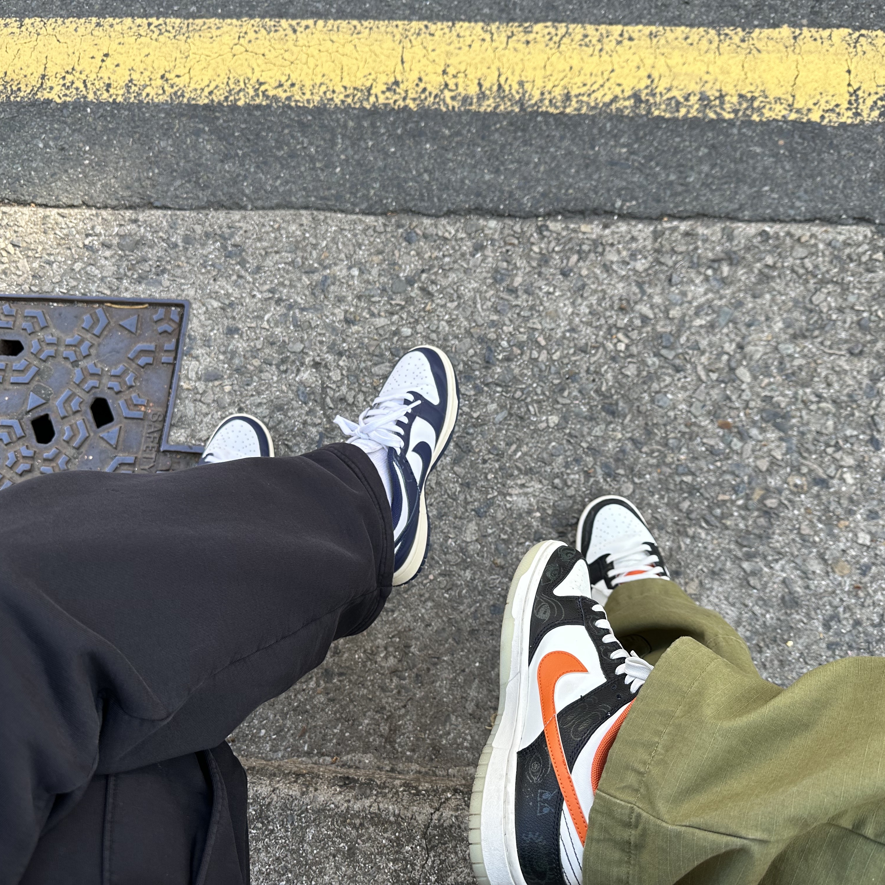 Nike Dunk Low Retro PRM Halloween 착용 스타일