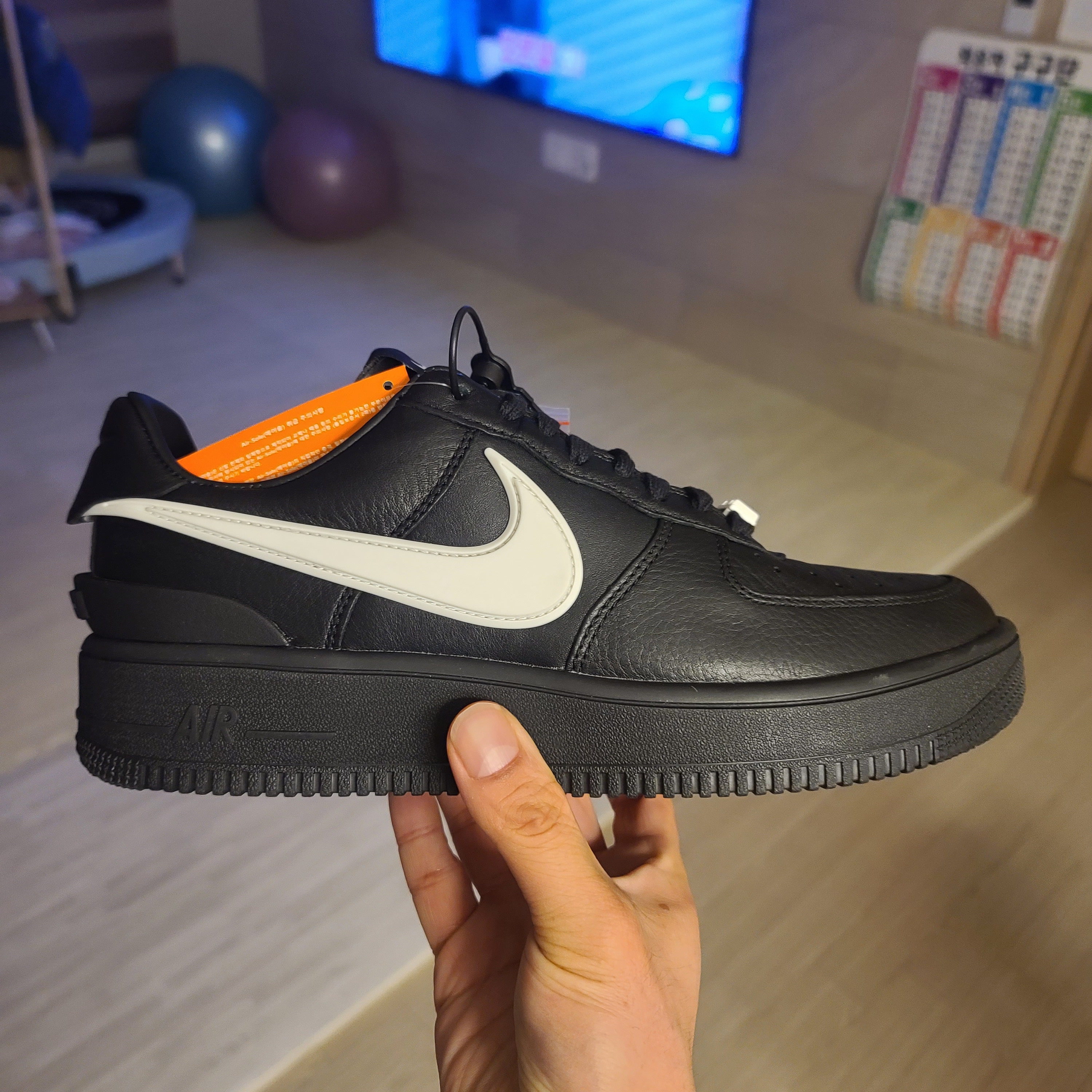 Nike x Ambush Air Force 1 Low SP Black 착용 스타일