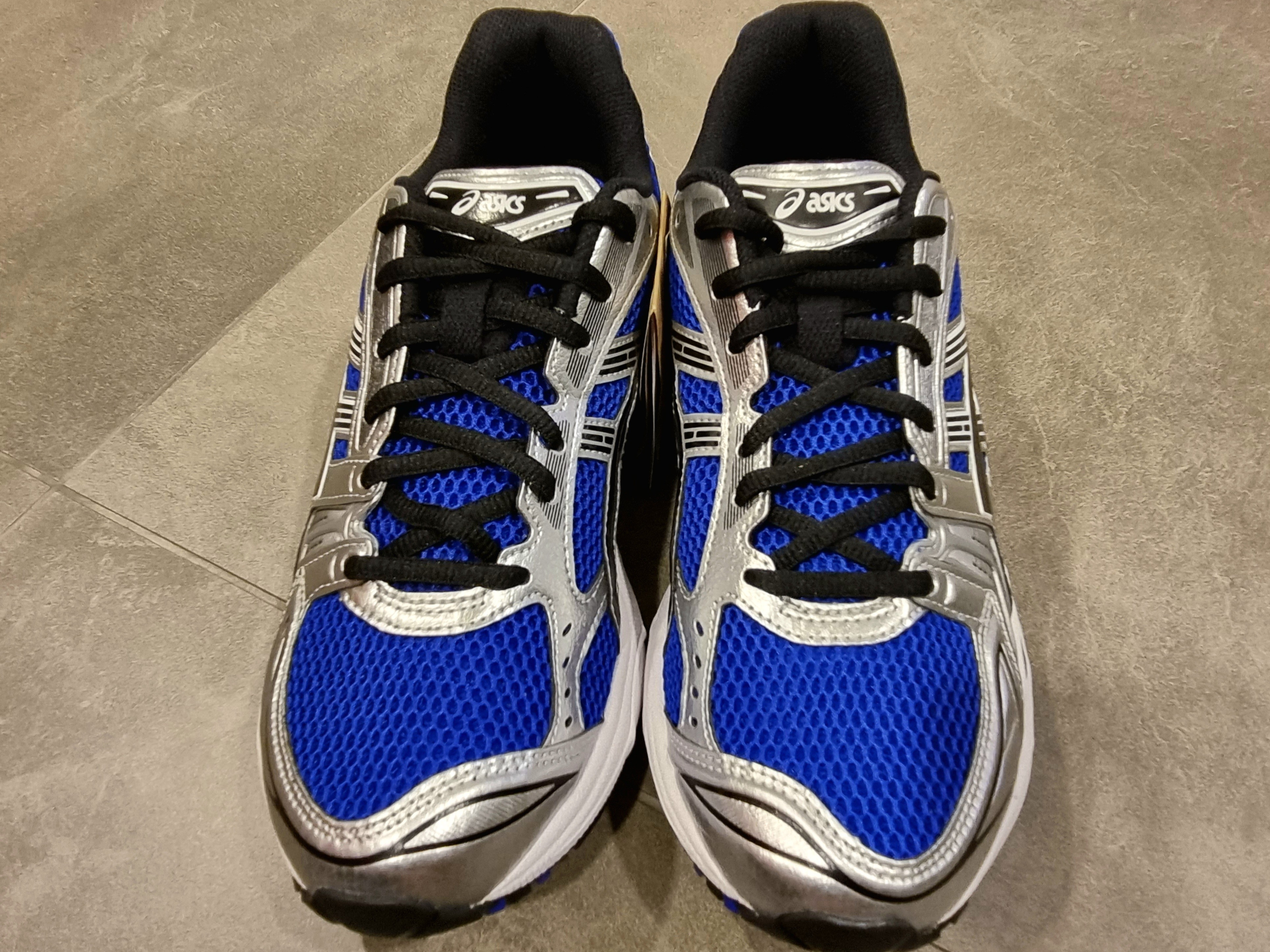 Asics Gel-Kayano 14 Monaco Blue Black 착용 스타일 - 3