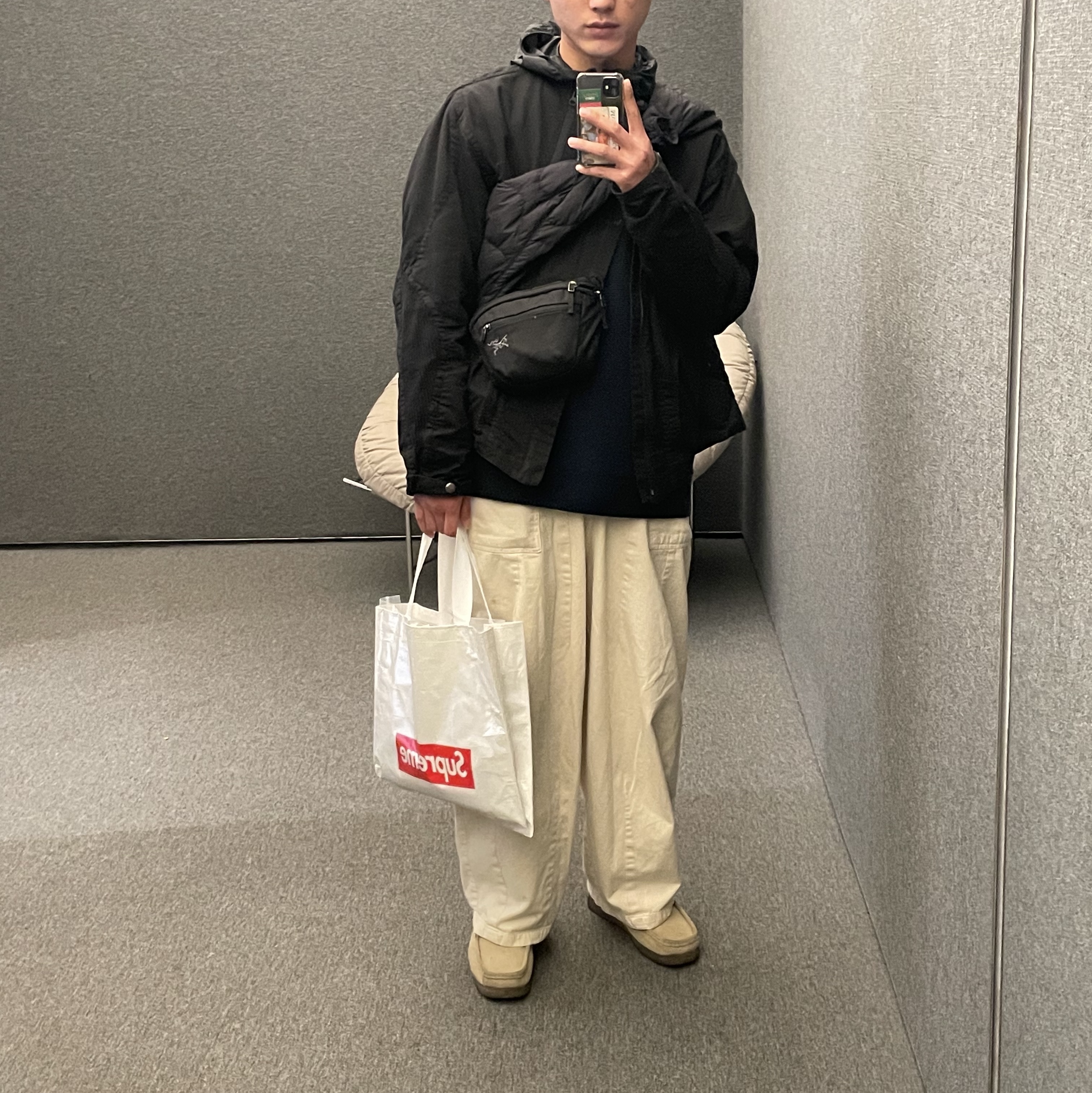 Supreme Overdyed Beanie Black, Arc'teryx Mantis 2 Waistpack Black ์ฐฉ์ฉ ์คํ์ผ - 3
