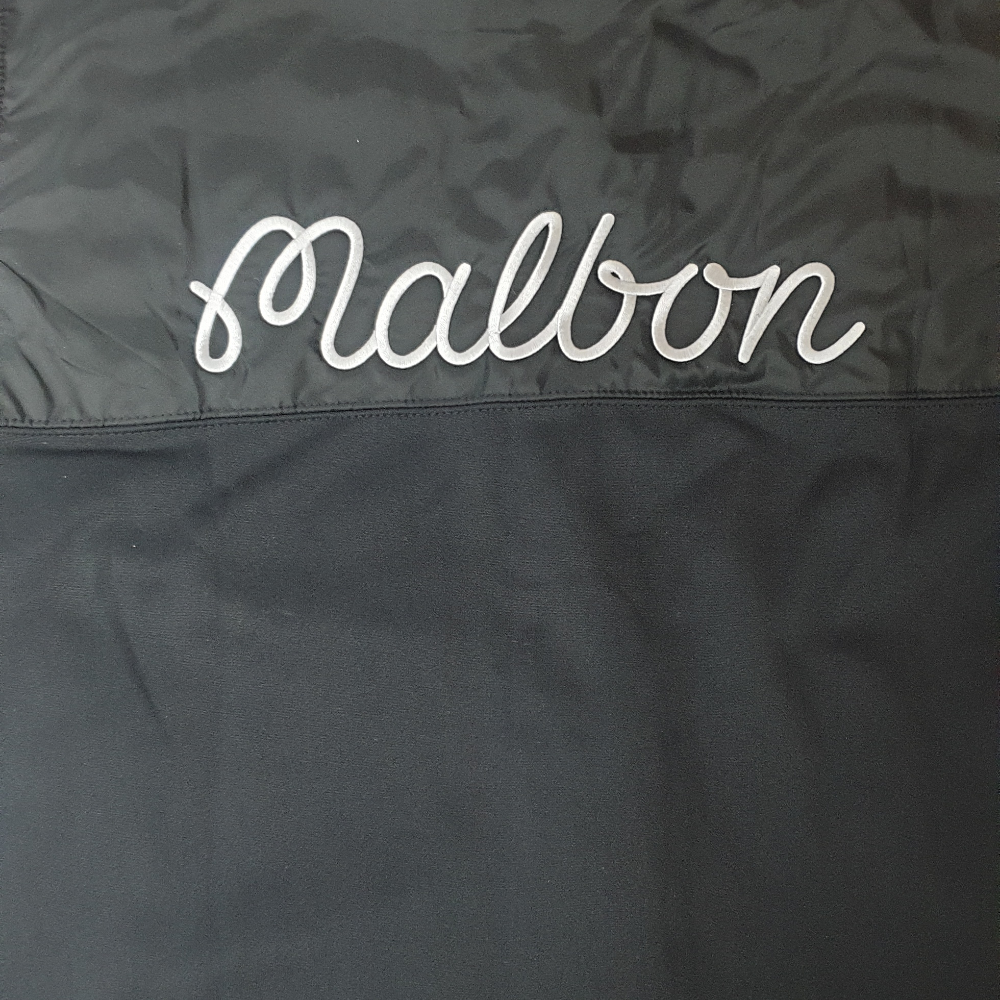 Malbon Golf x Nike Therma-Fit Victory Vest Black 착용 스타일 - 2