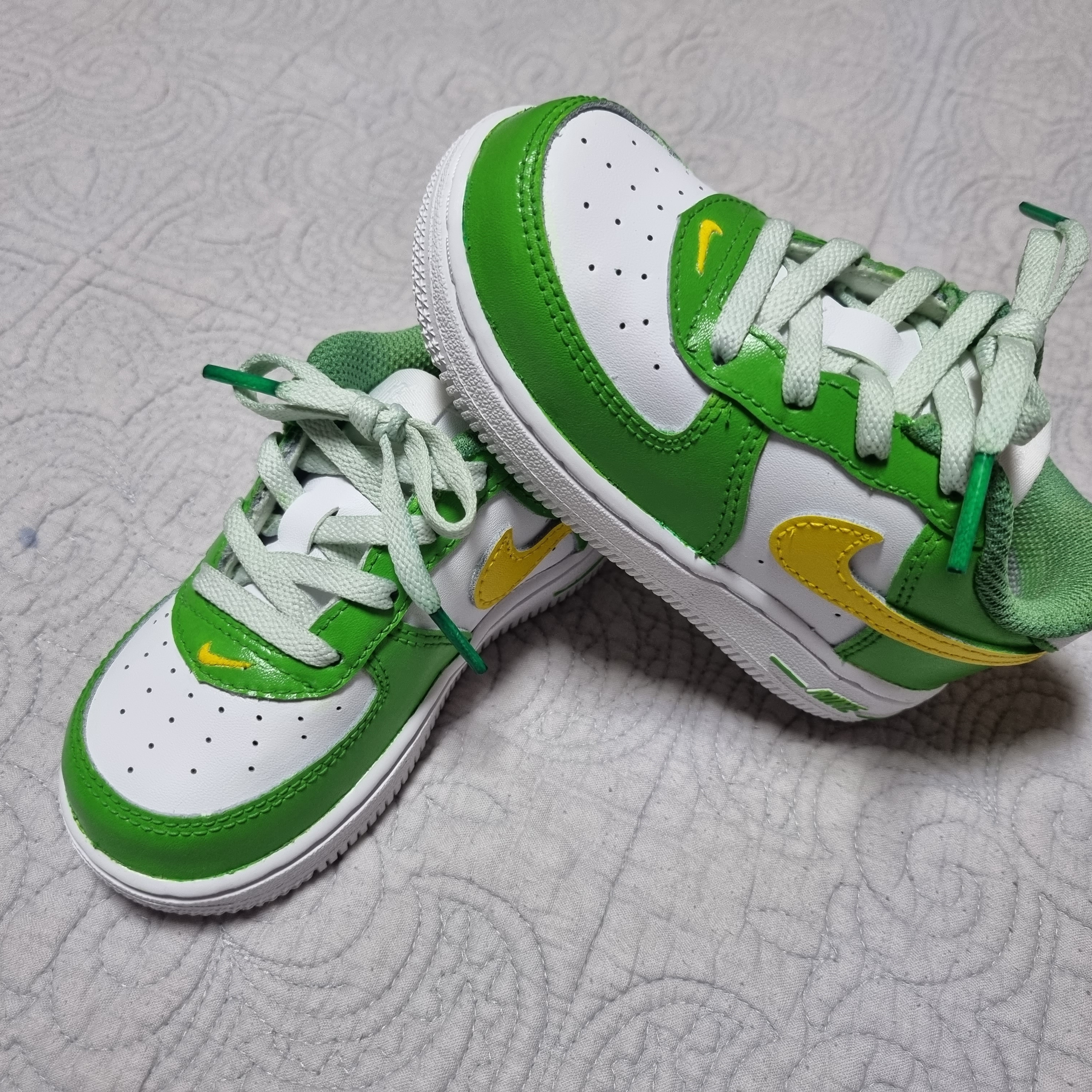 (TD) Nike Force 1 LE White 착용 스타일 - 2