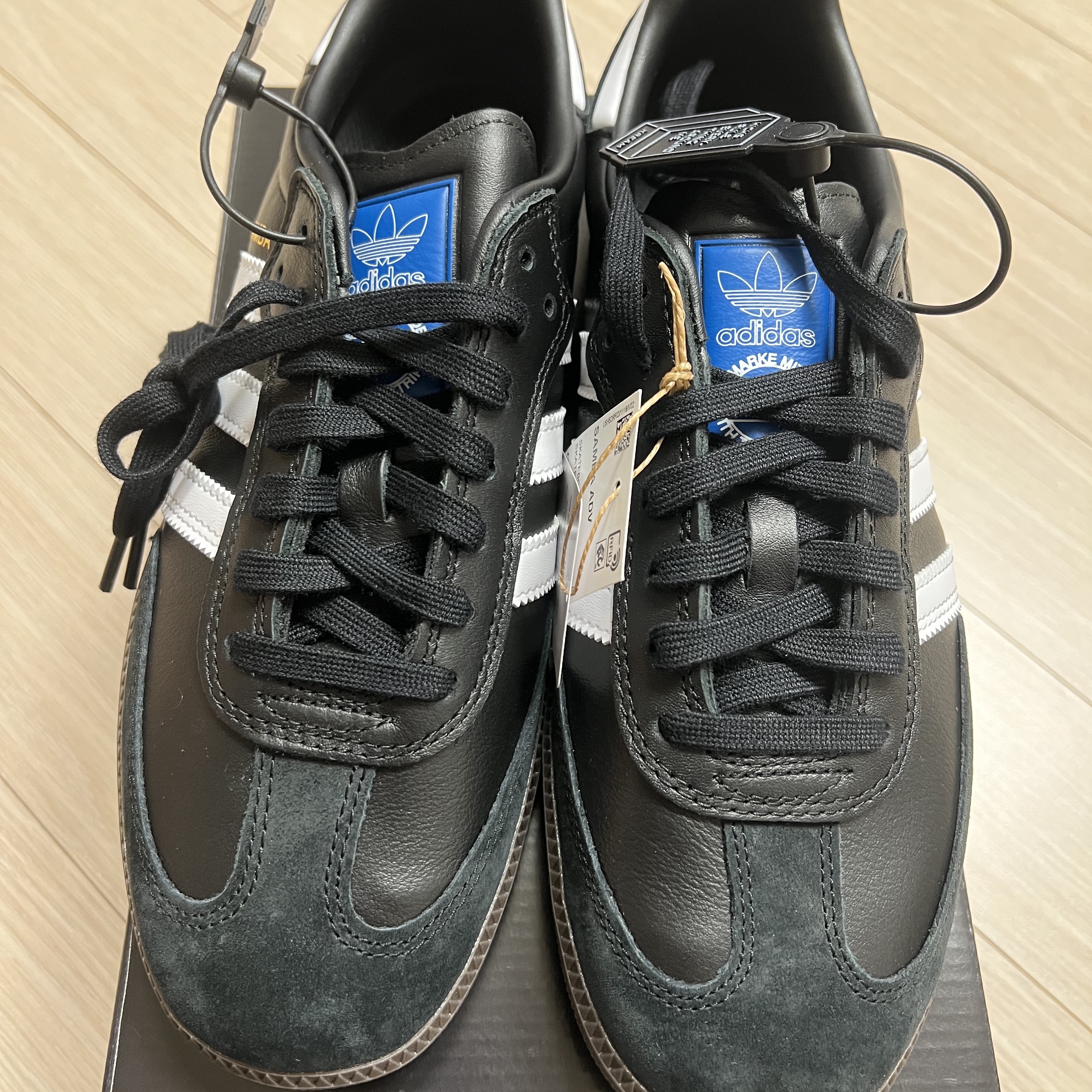 Adidas Samba ADV Black 착용 스타일 - 2