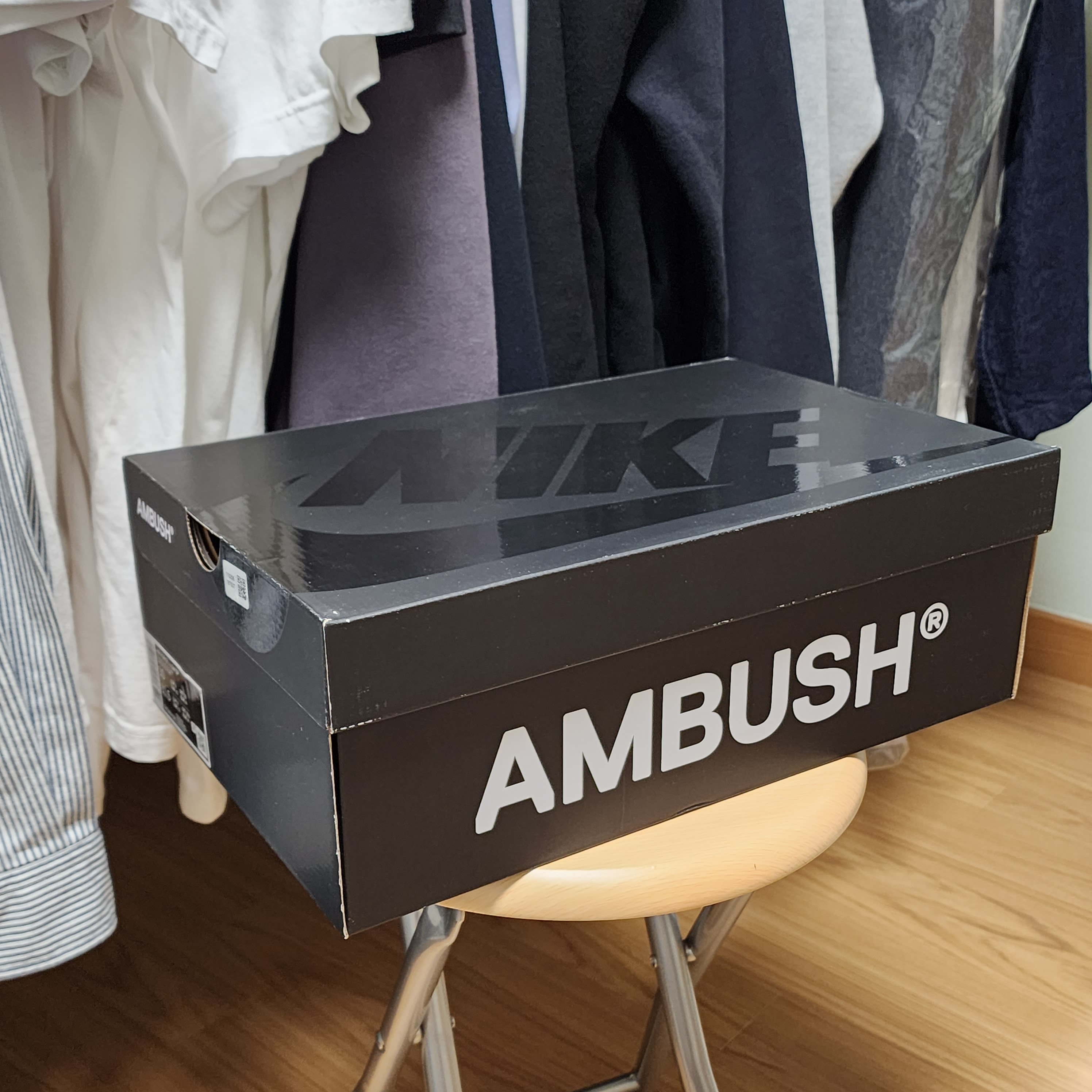 Nike x Ambush Air Force 1 Low SP Black 착용 스타일 - 1