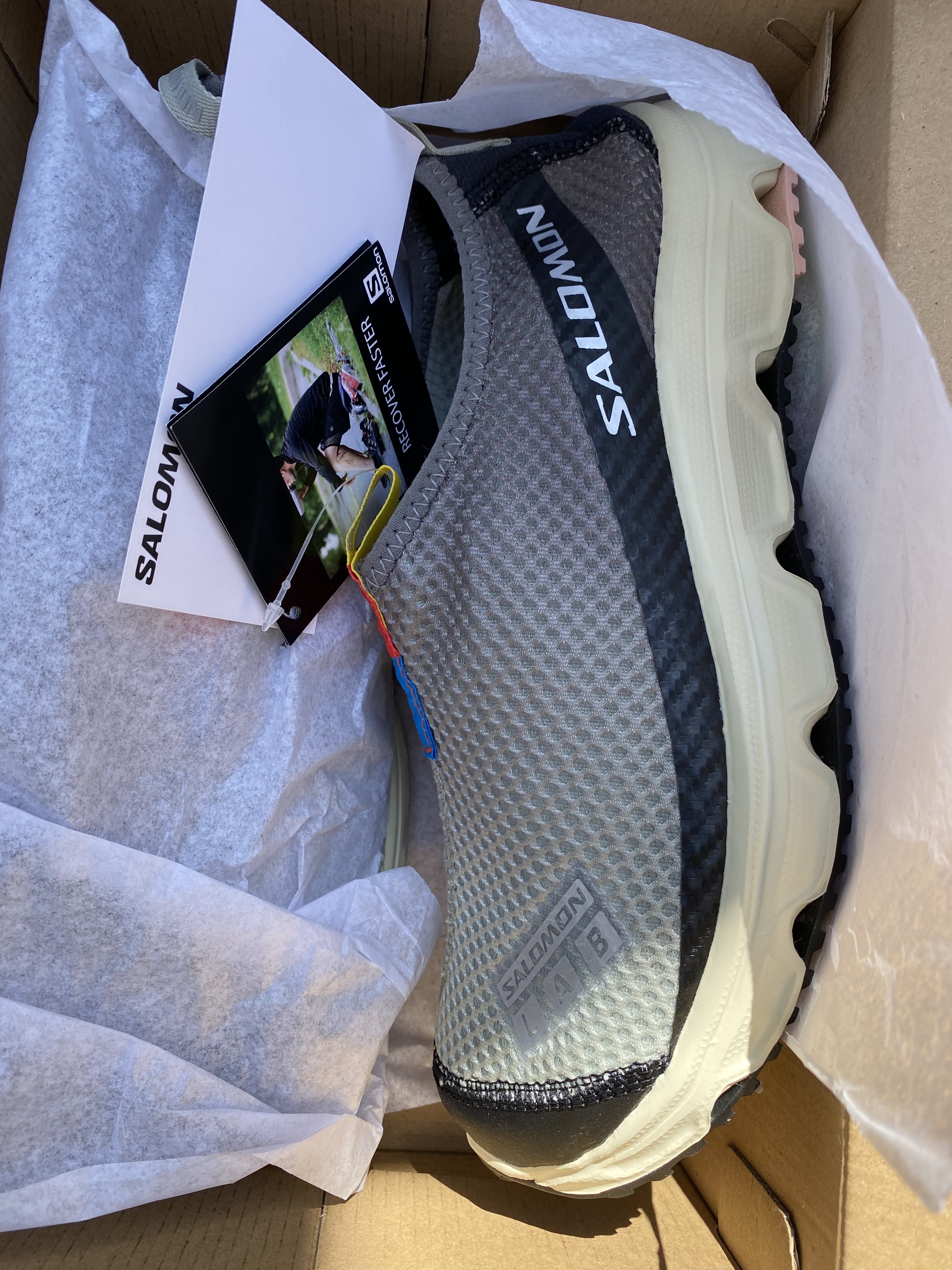 Salomon RX Moc 3.0 Pewter Desert 착용 스타일 - 3