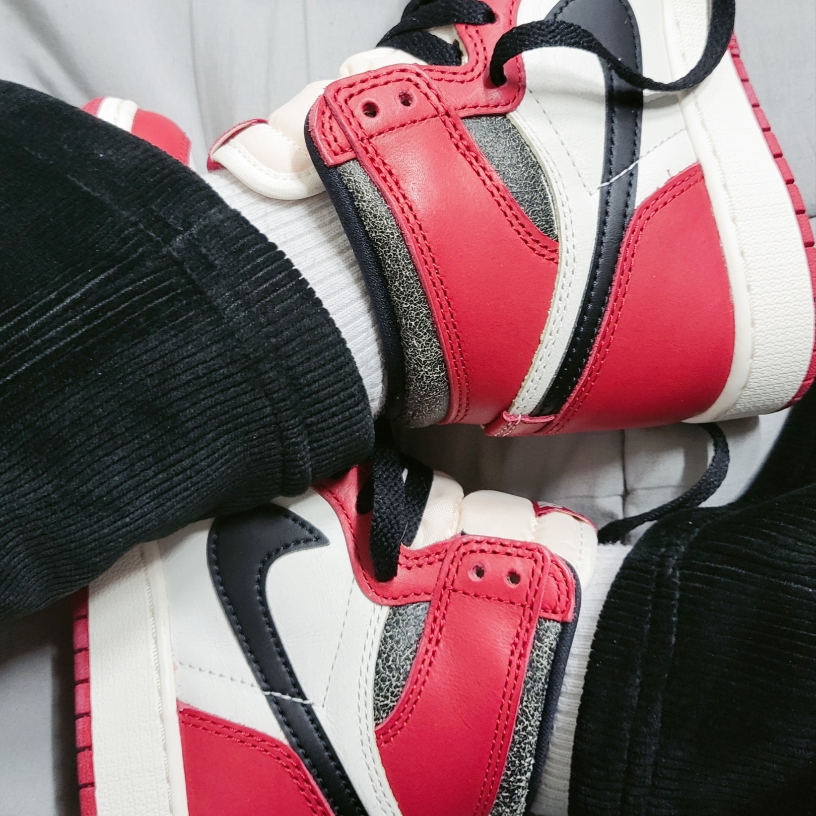 (GS) Jordan 1 Retro High OG Chicago 2022 착용 스타일 - 3